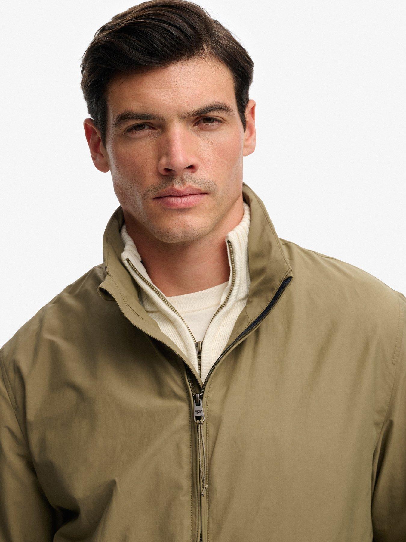  image of superdry-flyweight-sports-jacket-beige