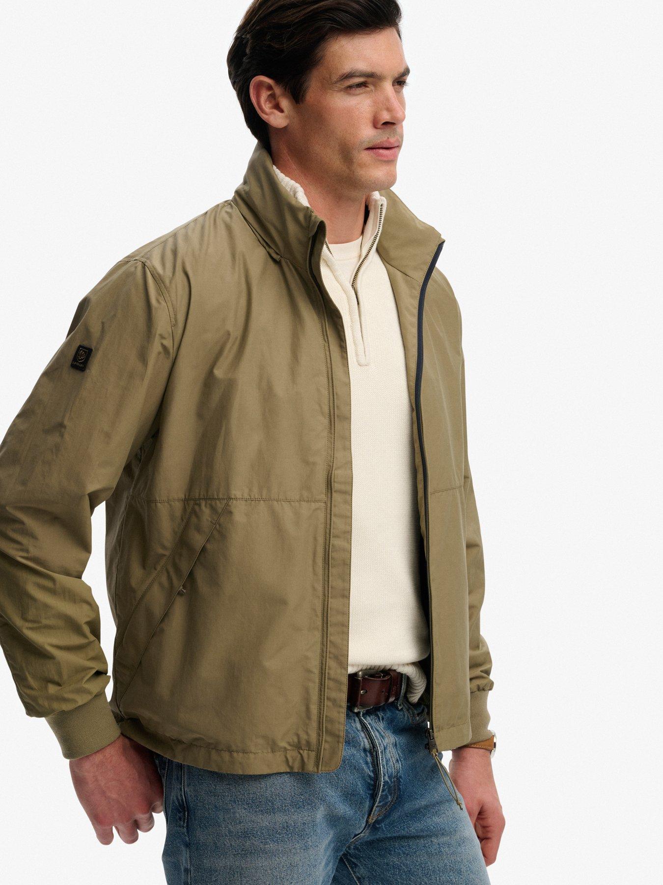  image of superdry-flyweight-sports-jacket-beige