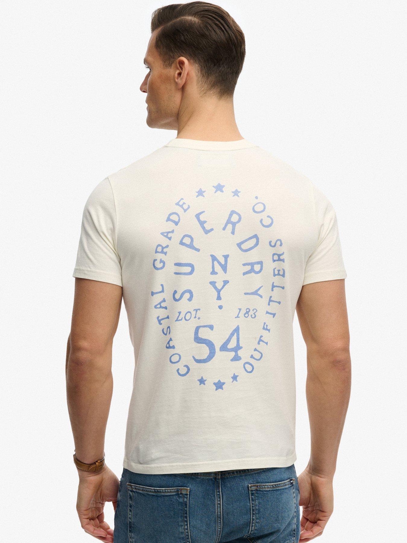  image of superdry-lo-fi-dockside-t-shirt-white