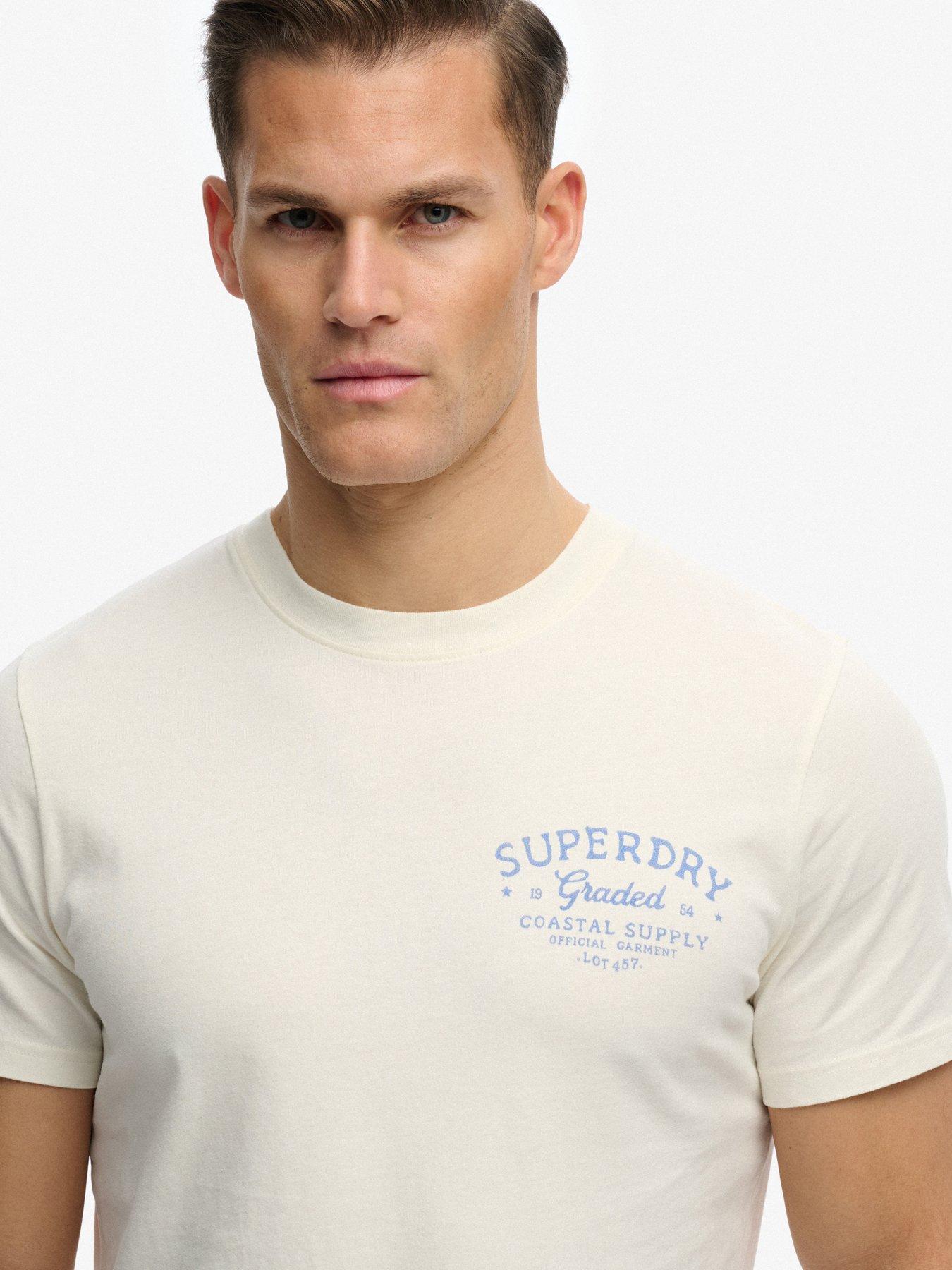  image of superdry-lo-fi-dockside-t-shirt-white