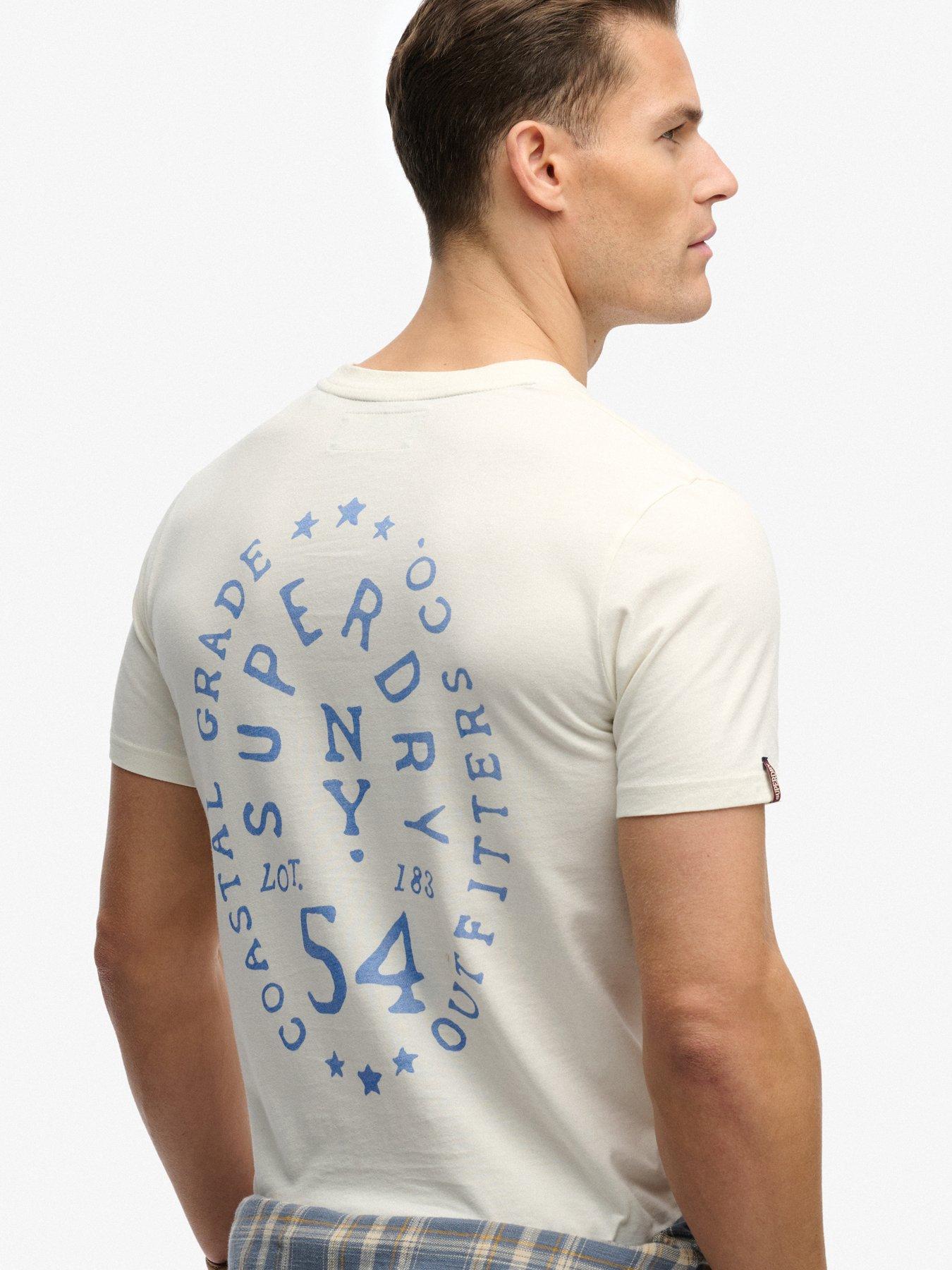  image of superdry-lo-fi-dockside-t-shirt-white
