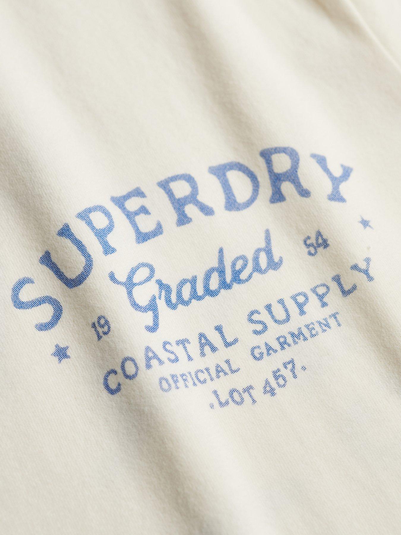 image of superdry-lo-fi-dockside-t-shirt-white