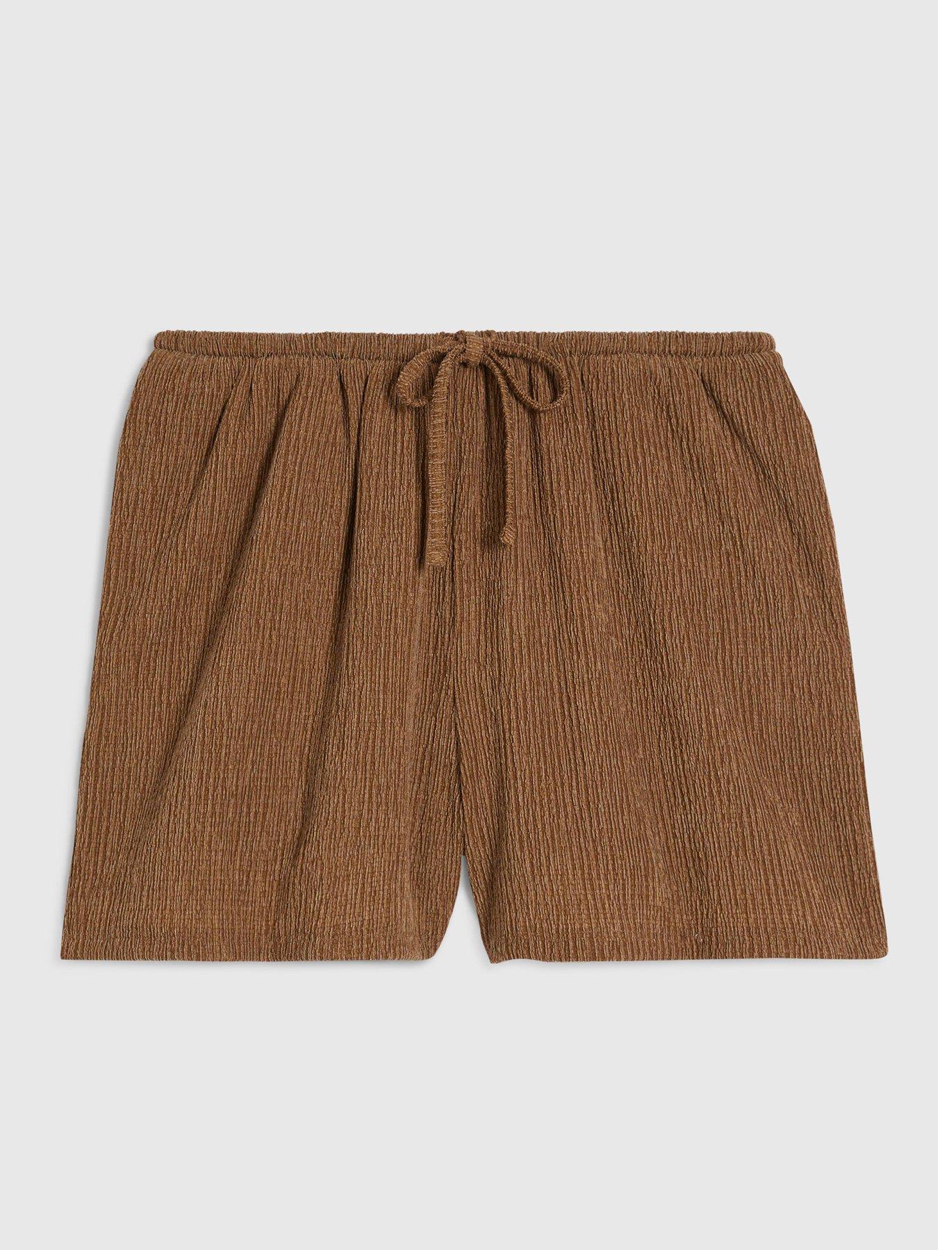  image of river-island-texture-co-ord-short-beige