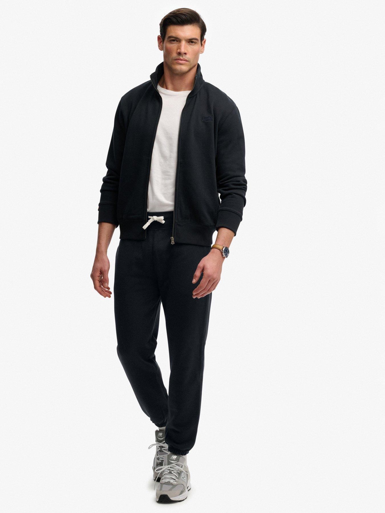Image 3 of 6 of Superdry Essential Logo Classic Joggers - Navy