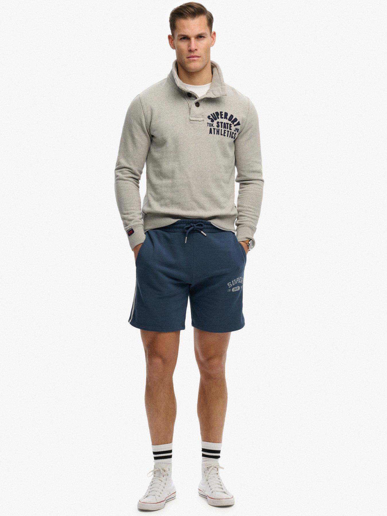 Image 3 of 5 of Superdry Superdry Athletic Essentials Shorts - Navy