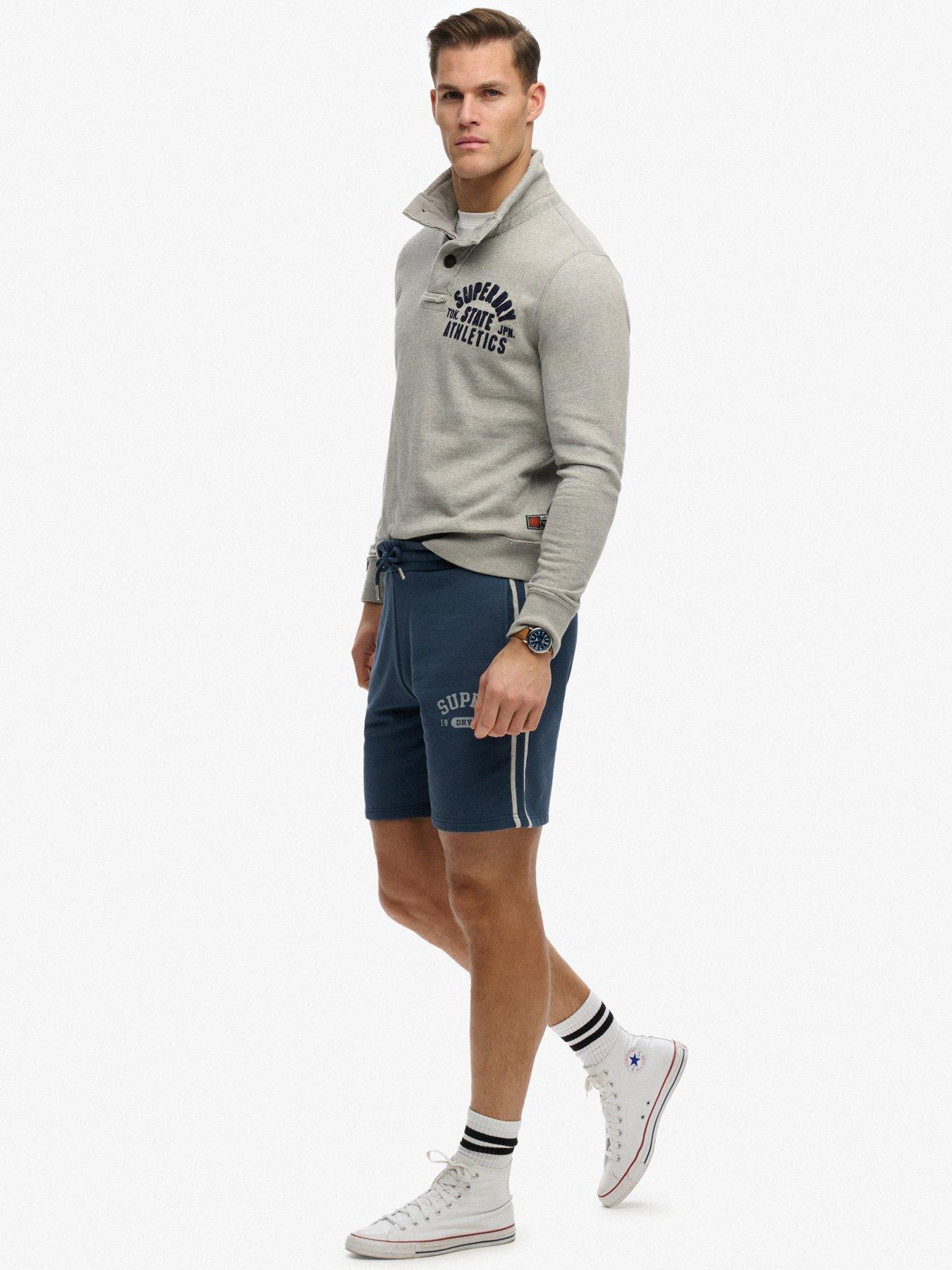 Image 5 of 5 of Superdry Superdry Athletic Essentials Shorts - Navy