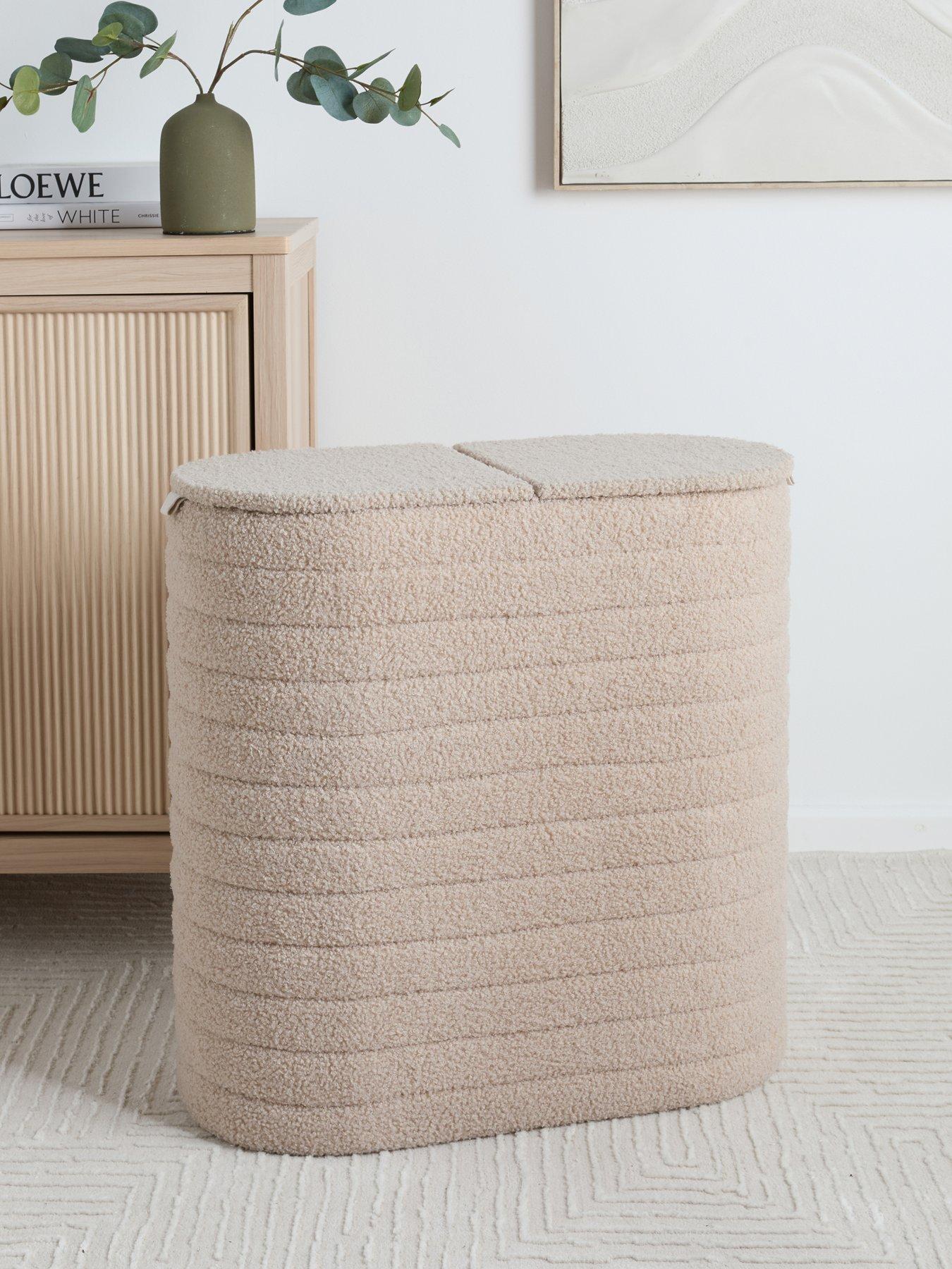 The Very Collection Ribbed Laundry Sorter