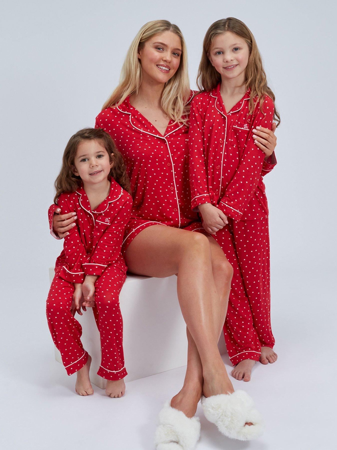 boux-avenue-girls-heart-modal-pyjamas-red-mix