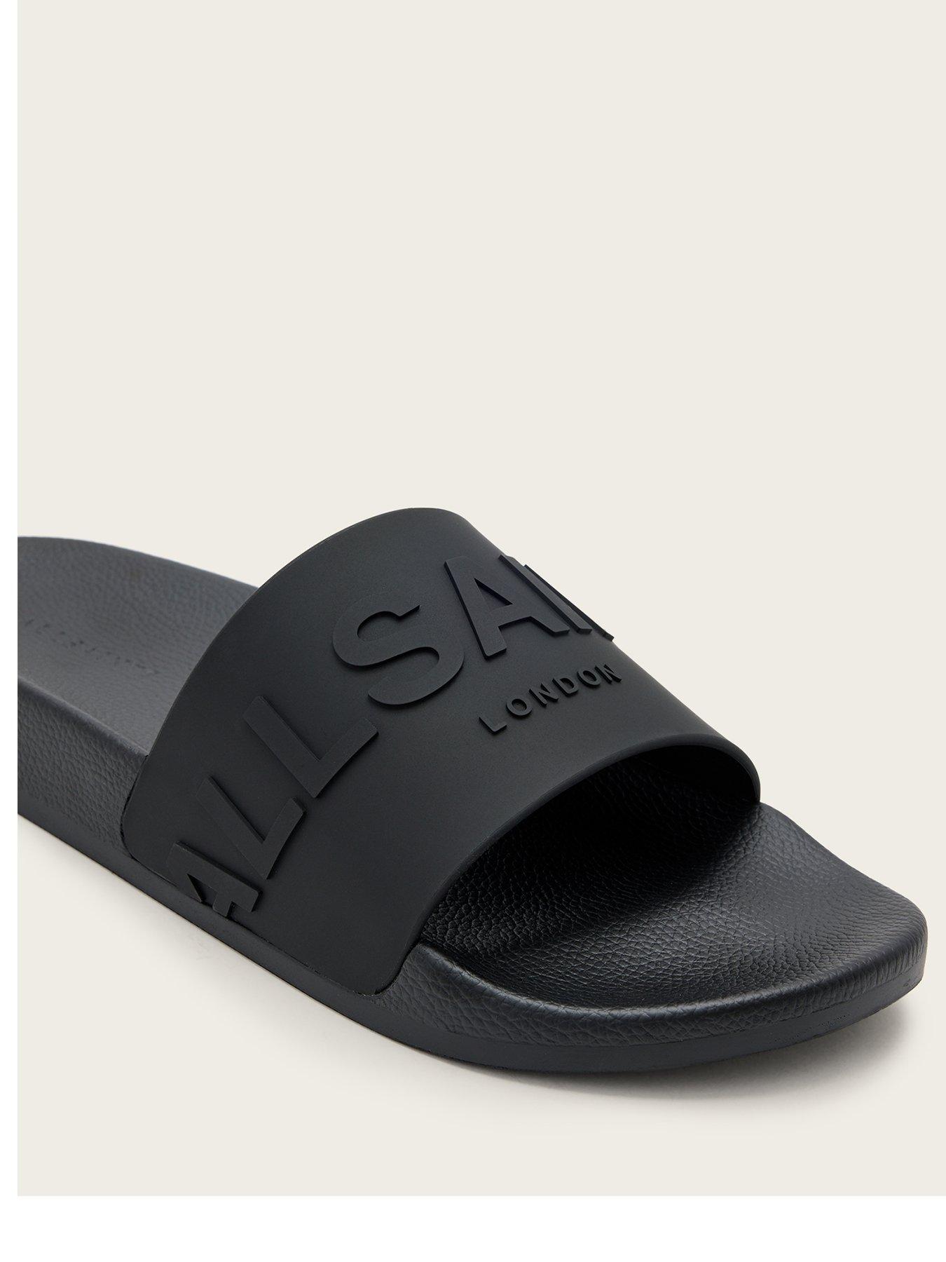 Image 2 of 6 of AllSaints Biggy Slider - Black