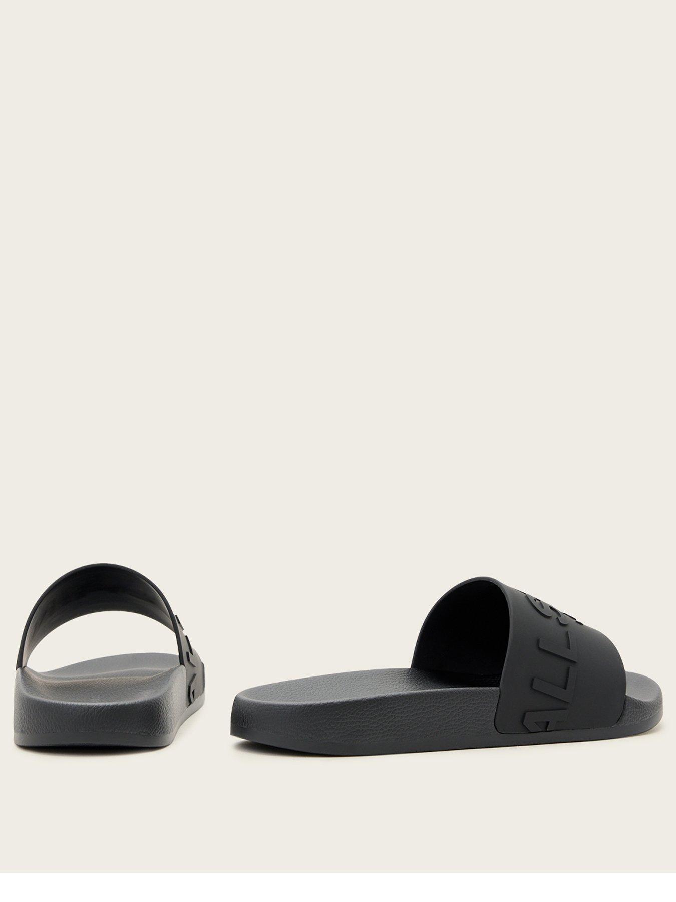 Image 3 of 6 of AllSaints Biggy Slider - Black
