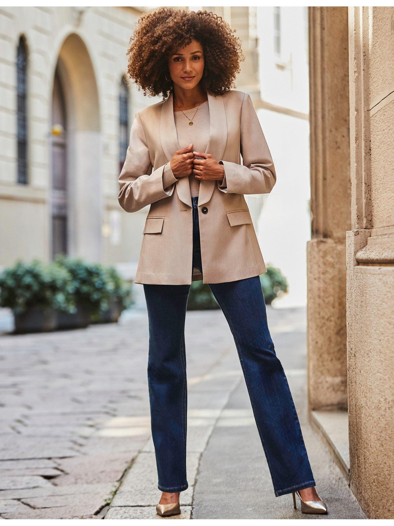 Image 3 of 5 of Sosandar Straight Leg Jeans - Indigo