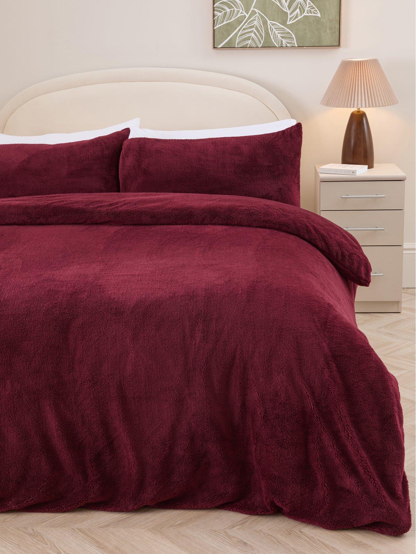 The Very Collection Everyday Teddy Fleece Duvet Set