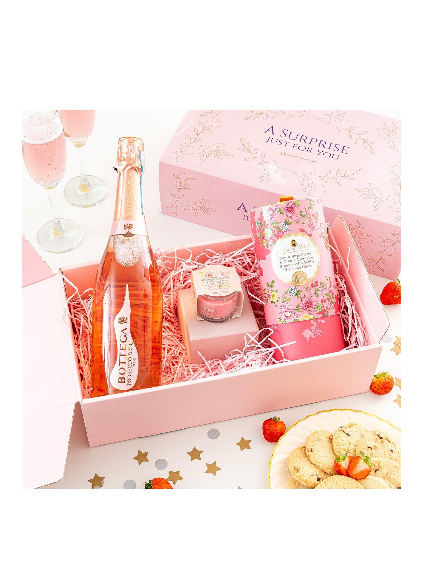 Image 1 of 3 of Funky Hampers Strawberries & Sparkle Collection Hamper
