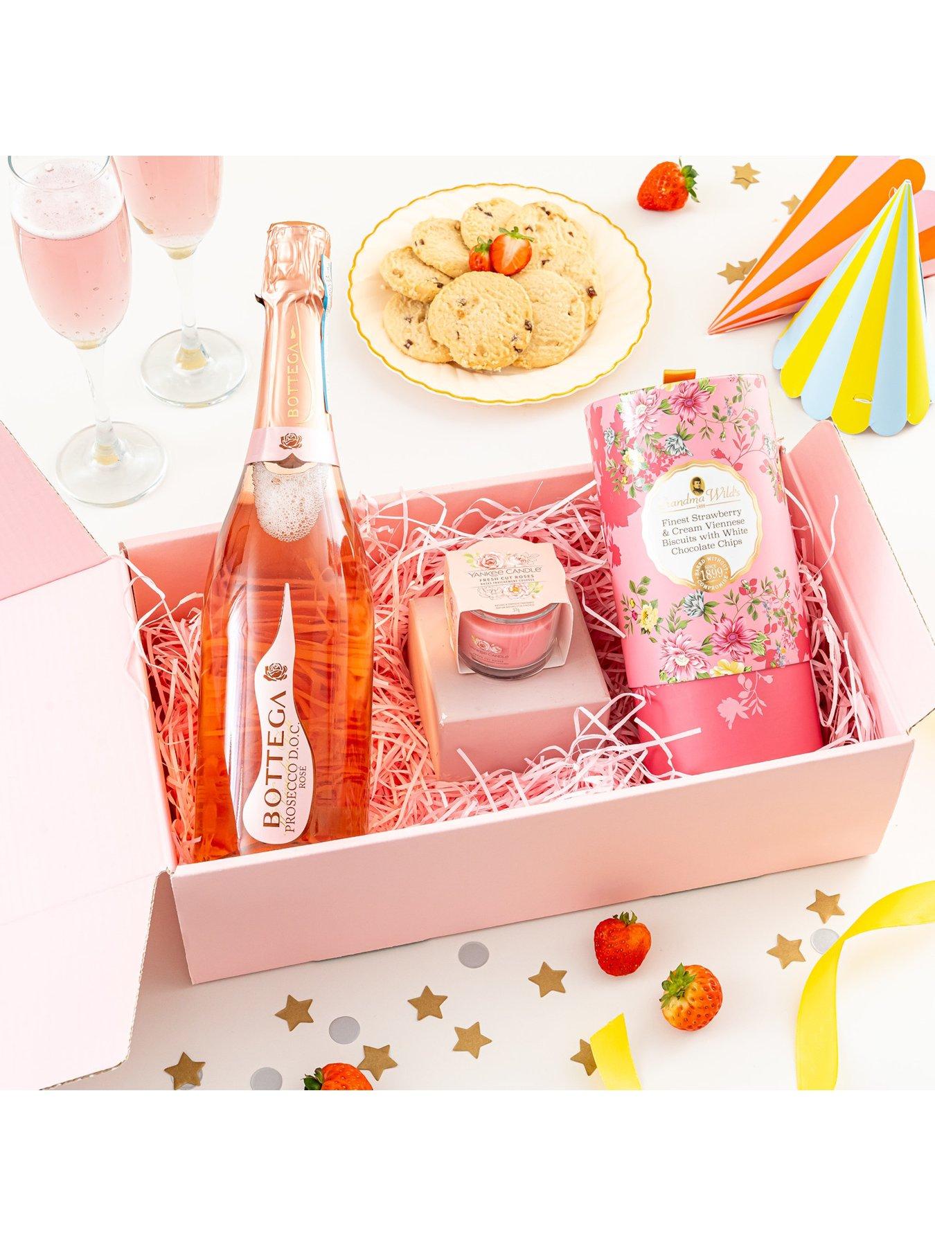 Image 2 of 3 of Funky Hampers Strawberries & Sparkle Collection Hamper