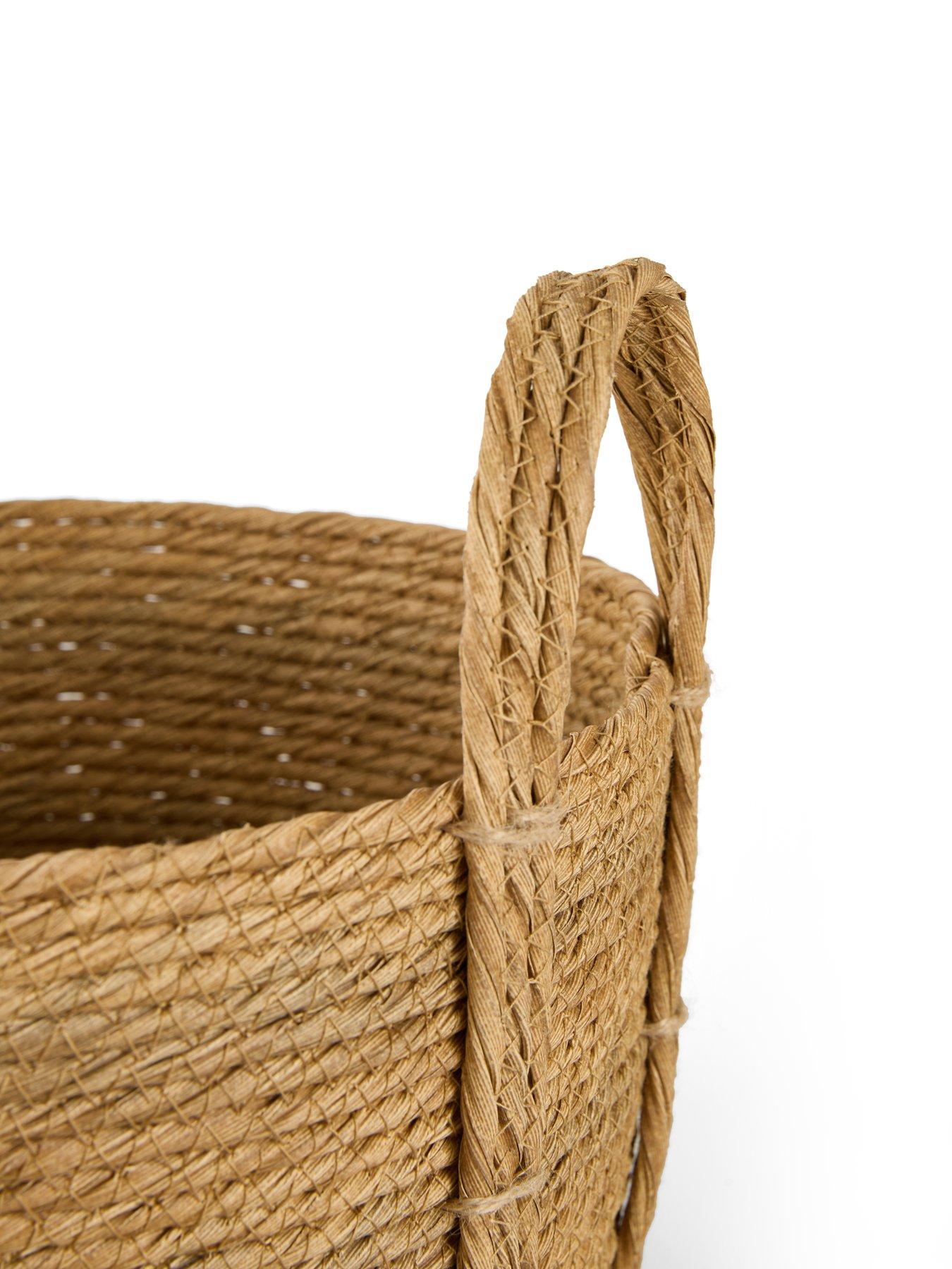Image 4 of 7 of The Very Collection Set Of 3 Round Storage With Handle