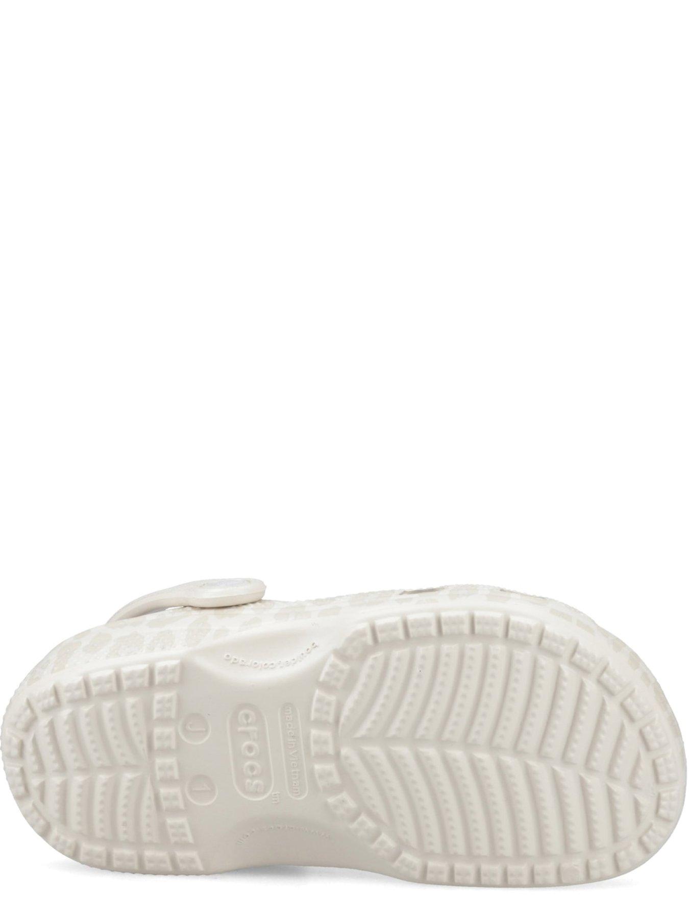  image of crocs-classic-graphic-glitter