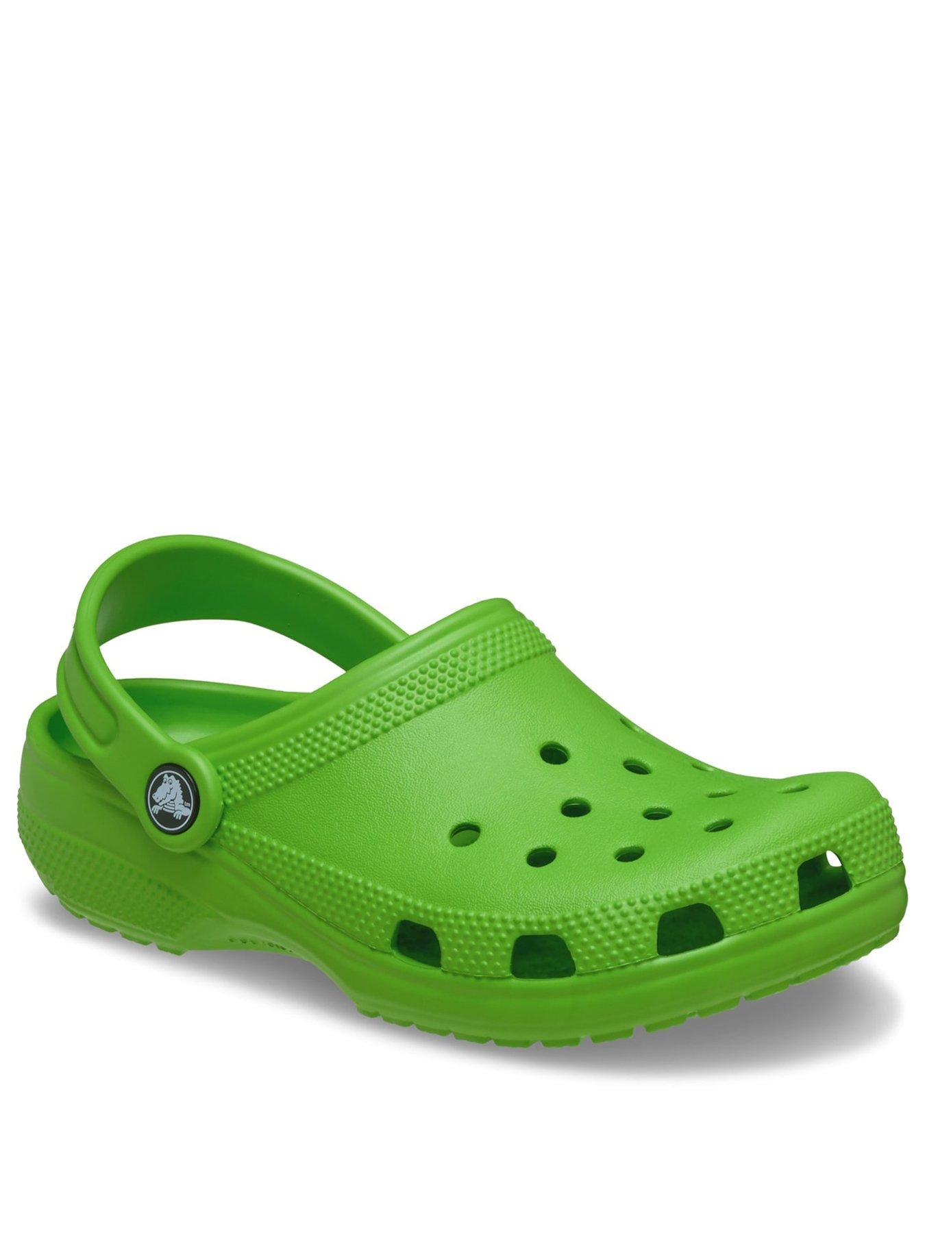 Image 2 of 6 of Crocs Classic Kids Clog - Green