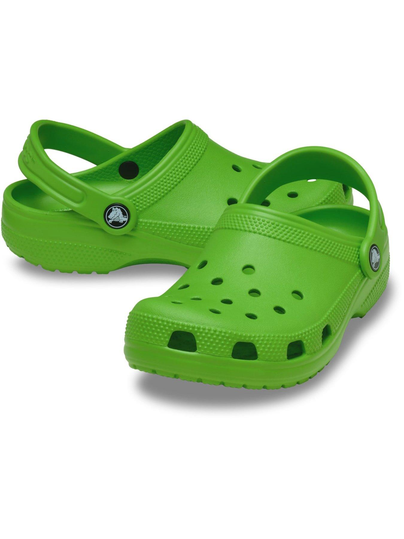 Image 6 of 6 of Crocs Classic Kids Clog - Green