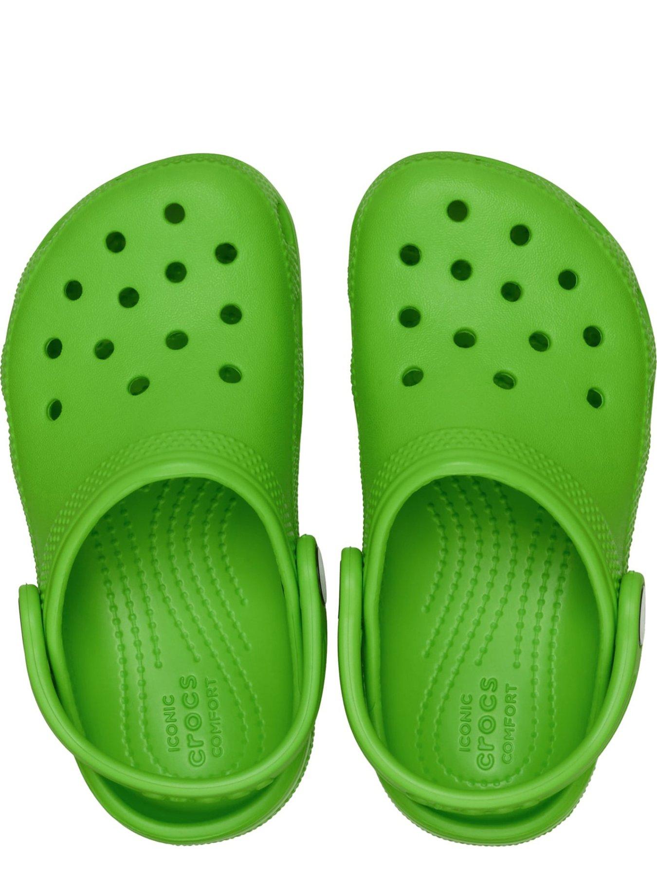  image of crocs-toddler-classic-clog-green