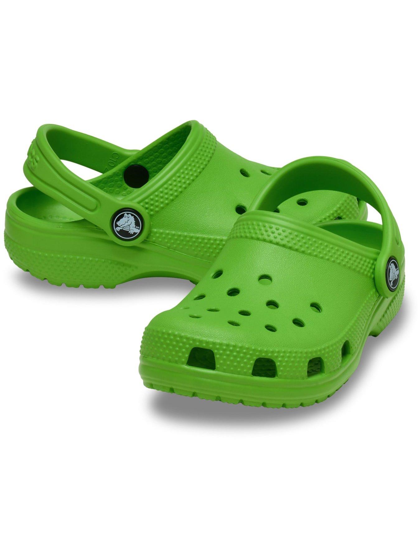  image of crocs-toddler-classic-clog-green