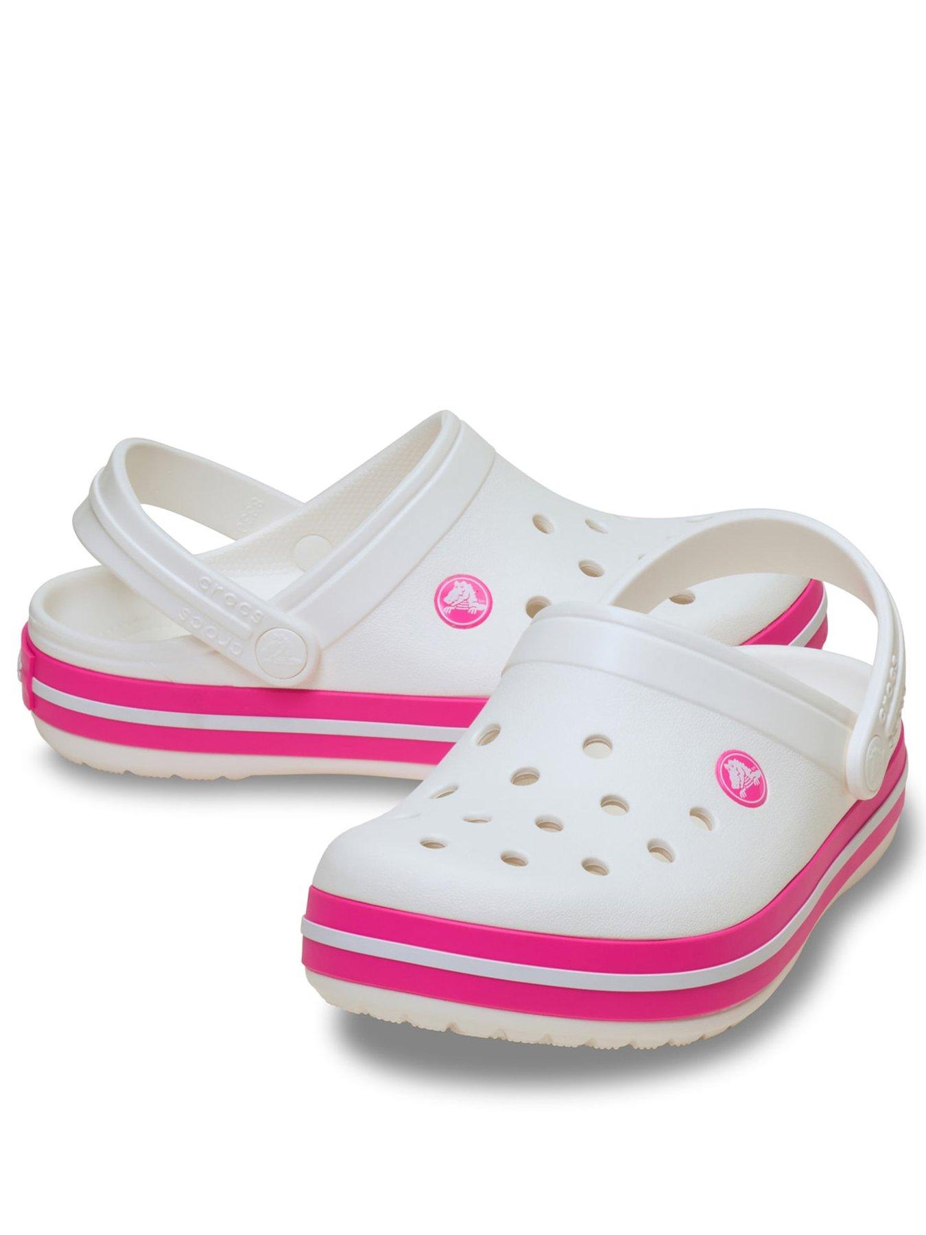 Image 2 of 6 of Crocs Kids Crocband Clog - White