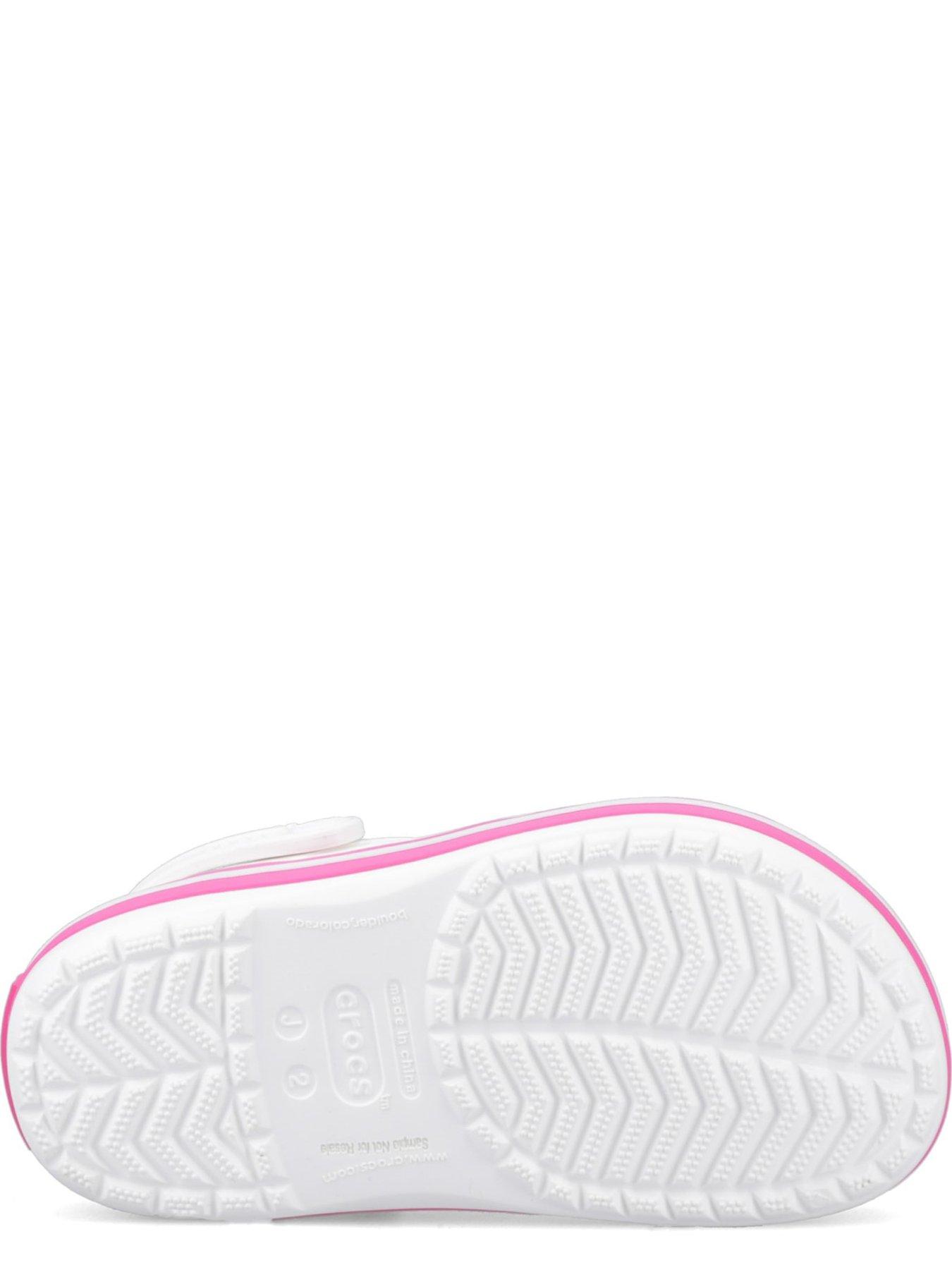 Image 5 of 6 of Crocs Kids Crocband Clog - White