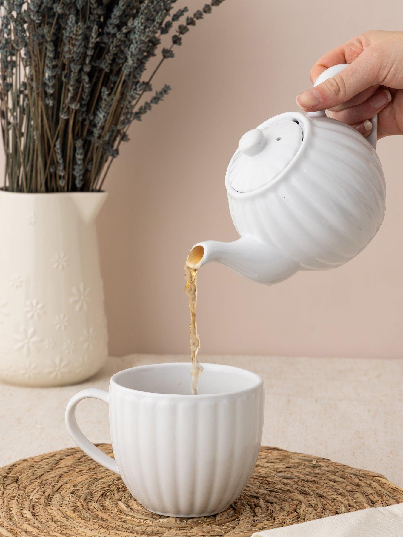 Price & Kensington Luxe 2 Cup Teapot White