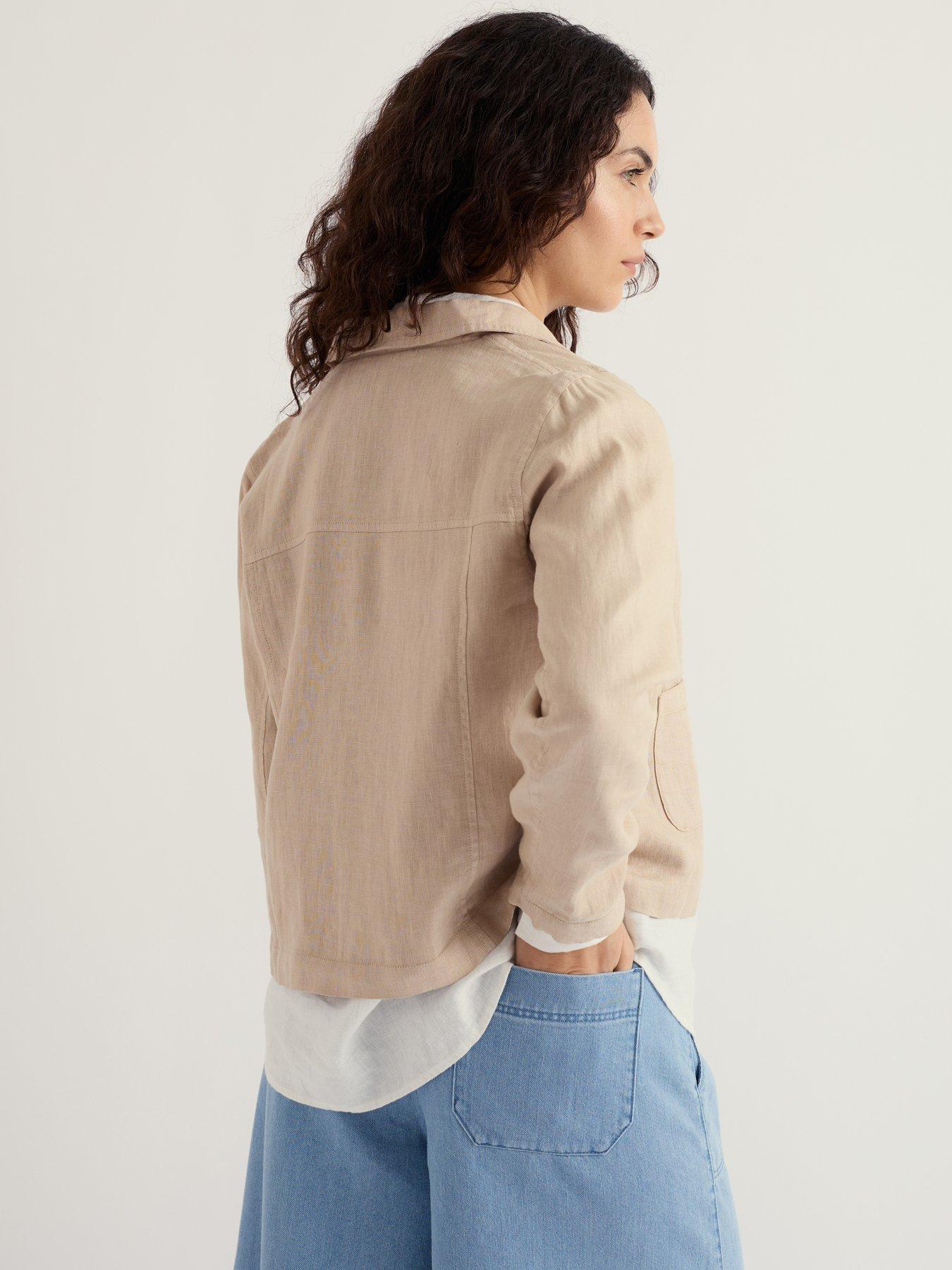 Image 2 of 5 of Seasalt Cornwall Arame Jacket Whelk