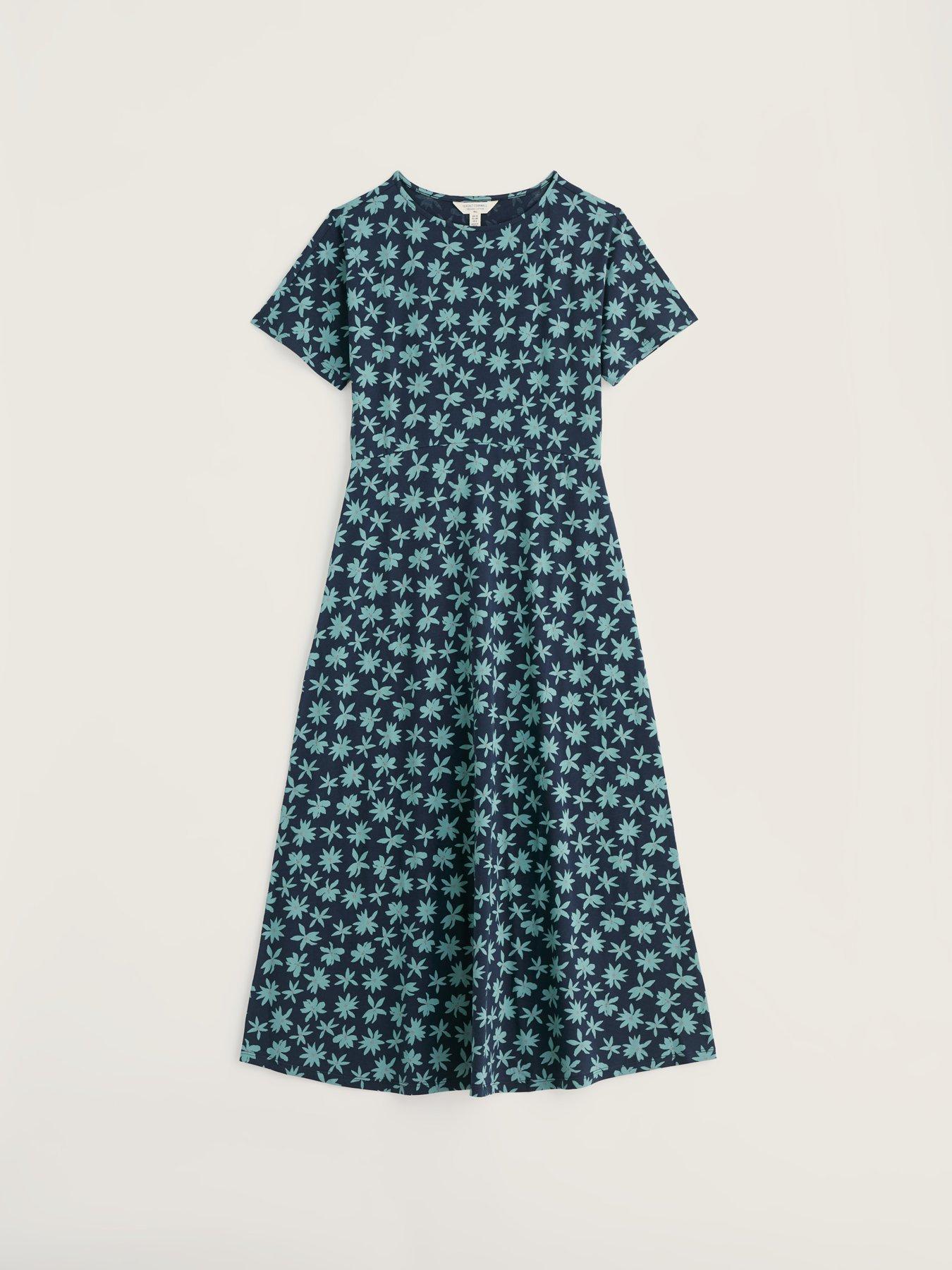 Image 4 of 5 of Seasalt Cornwall Mirva Dress Tropic Bloom Maritime - Multi
