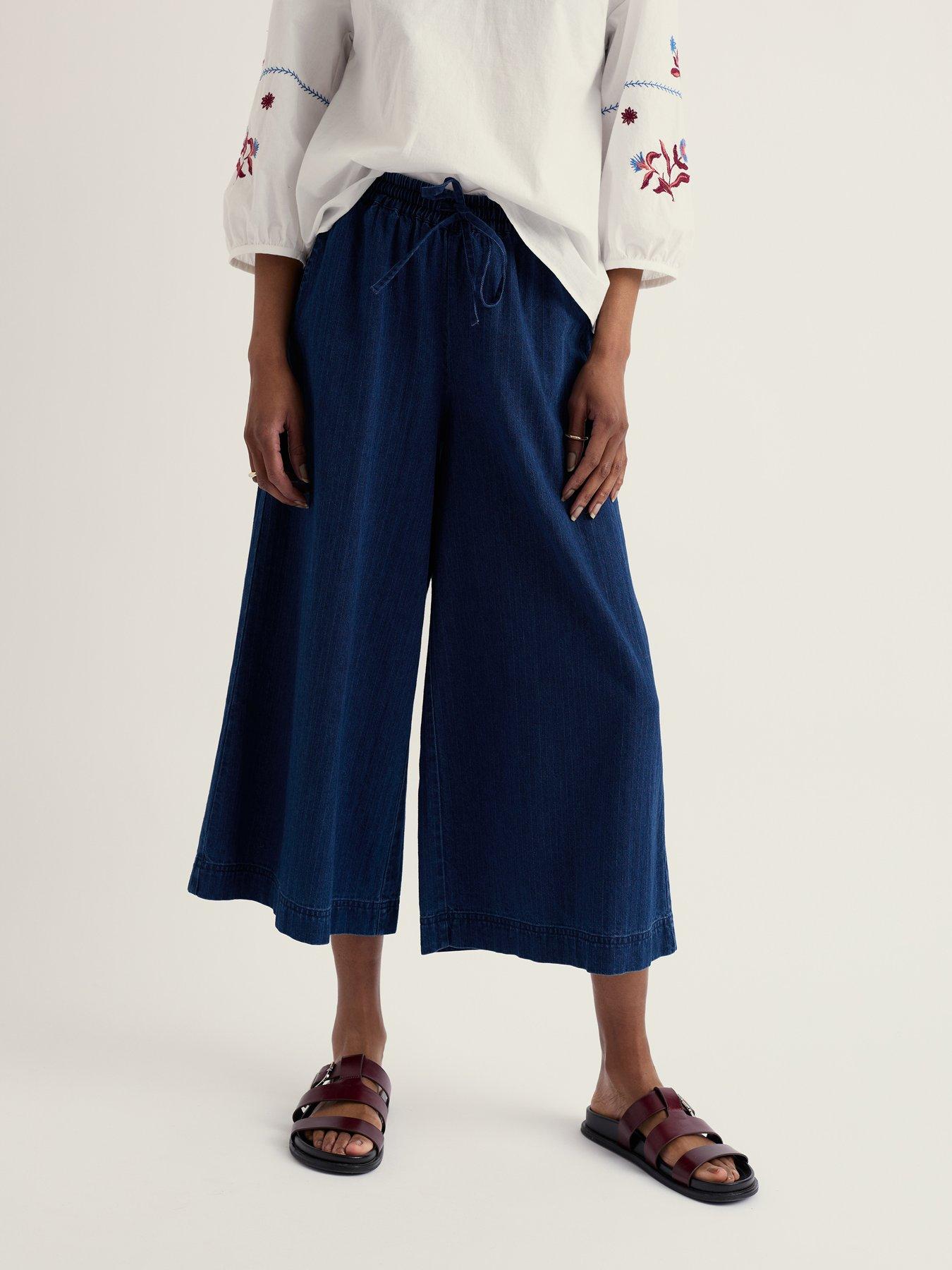 Seasalt Cornwall Eskelli Culotte Mid Wash - Multi