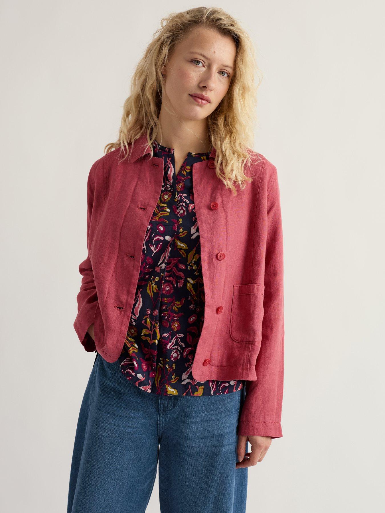 Image 1 of 5 of Seasalt Cornwall Arame Jacket - Echinacea