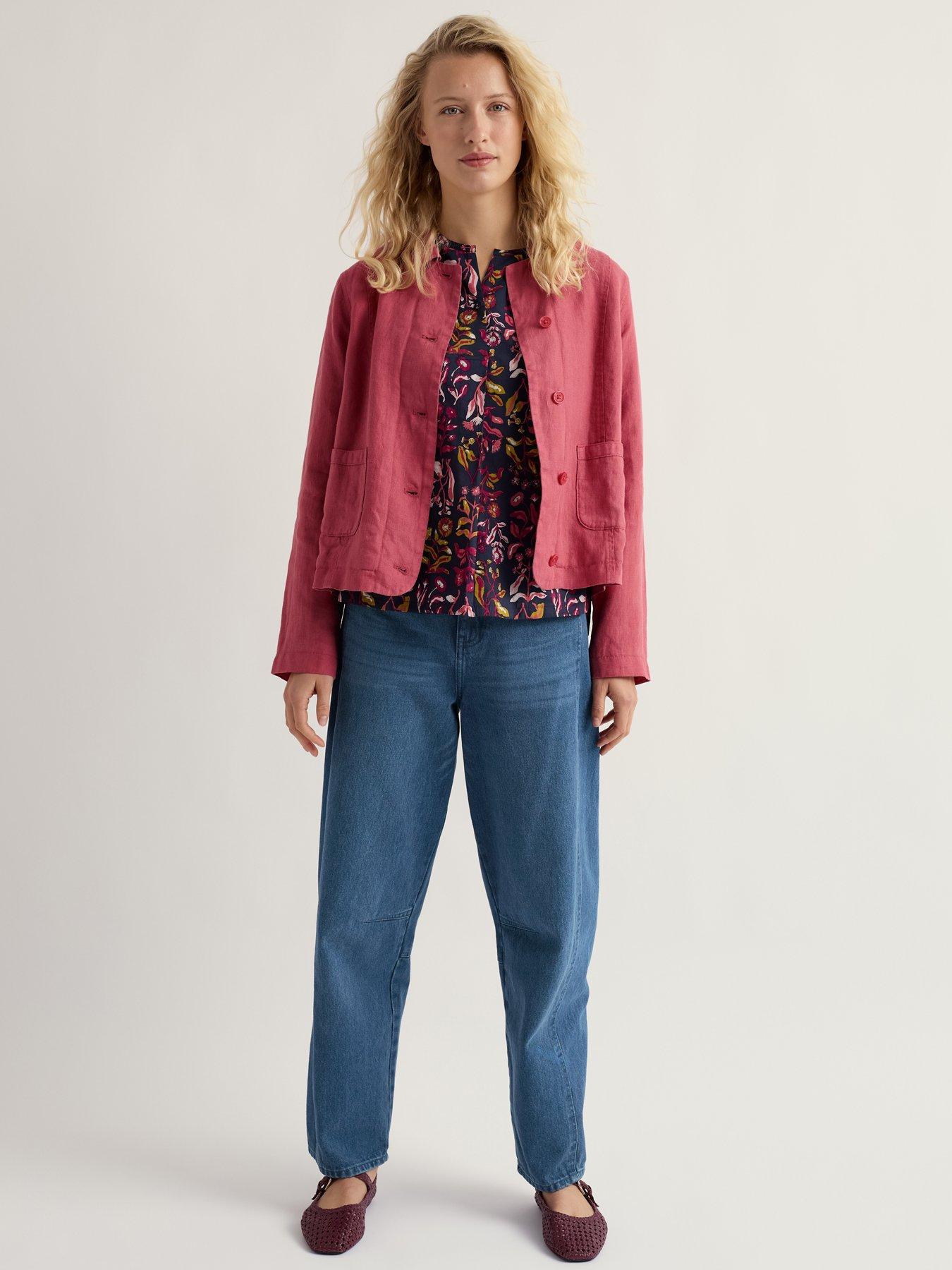 Image 3 of 5 of Seasalt Cornwall Arame Jacket - Echinacea