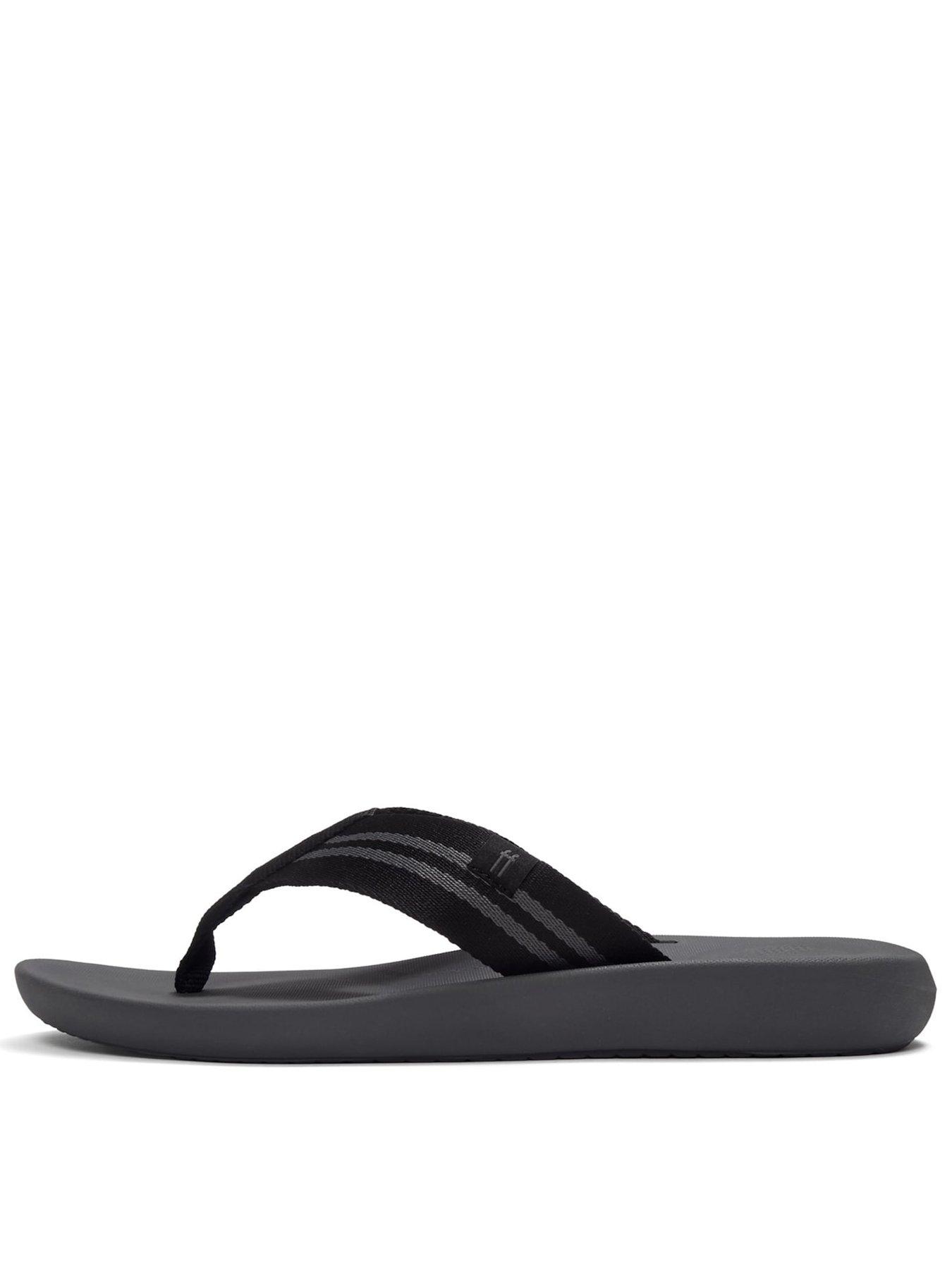 Image 1 of 5 of FitFlop Two-stripe Webbing Flip Flop
