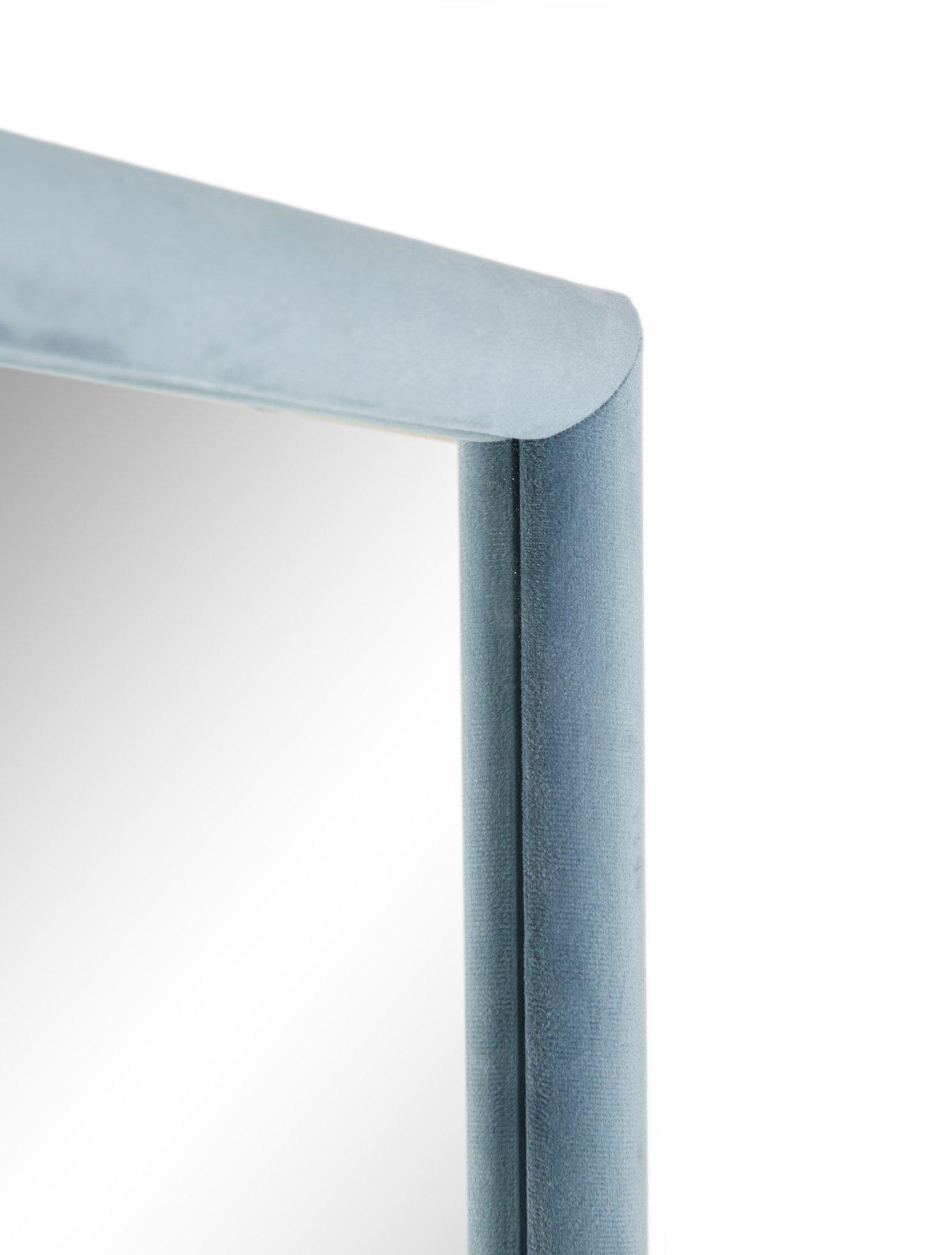 Image 5 of 6 of The Very Collection Velvet Standing Mirror 47x159cm