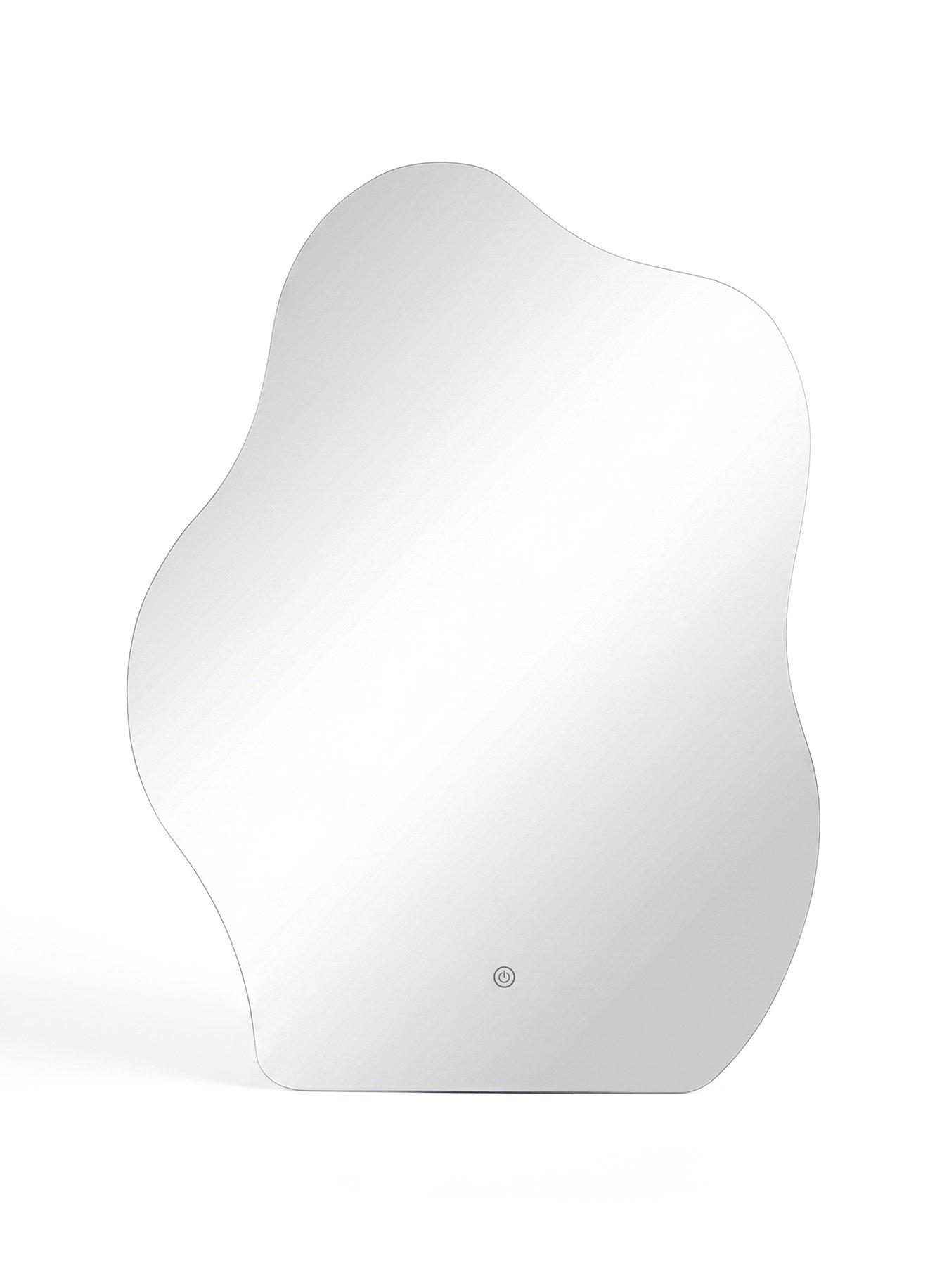 Image 2 of 4 of The Very Collection LED Orangic Wall Mirror 60x80cm