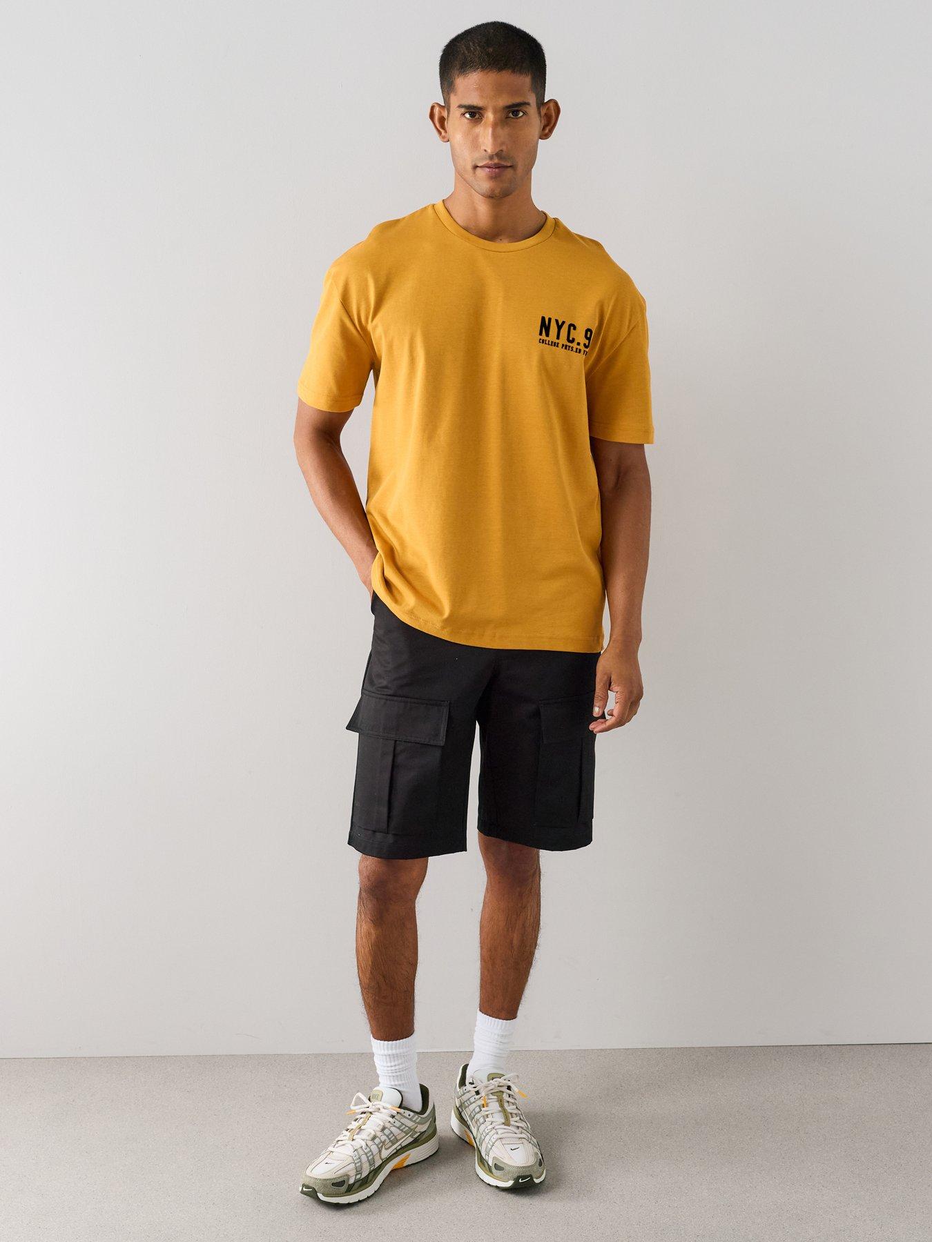 The Very Collection Pure Cotton Cargo Shorts - Black