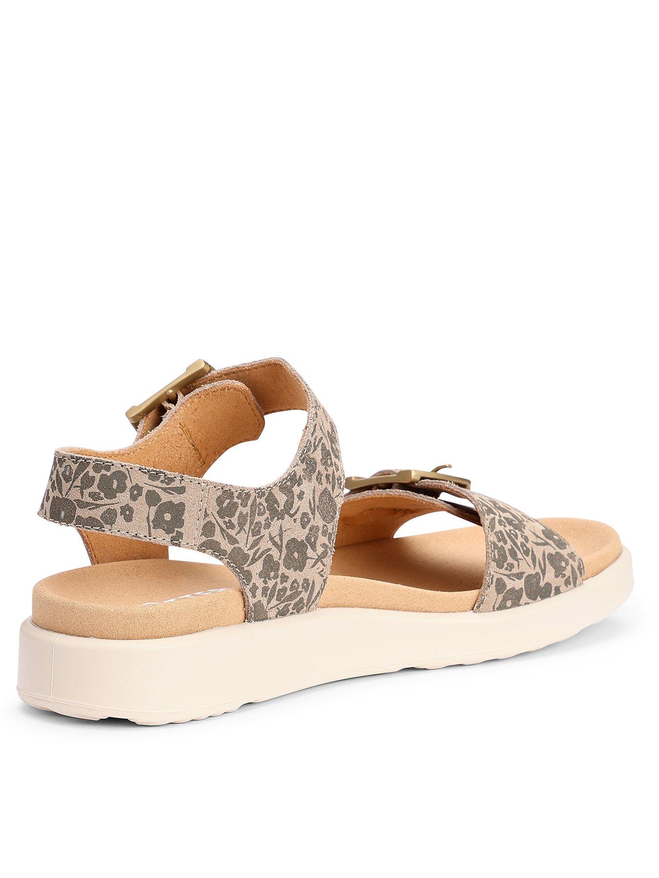  image of hotter-corfu-khaki-floral