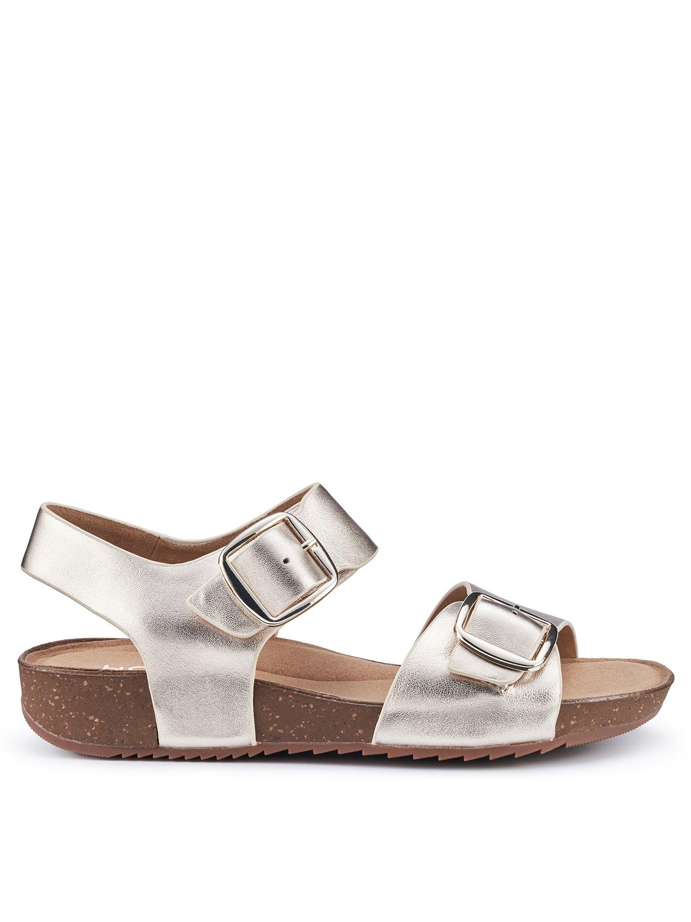 Image 1 of 4 of Hotter Tourist Ii Wide - Soft Gold