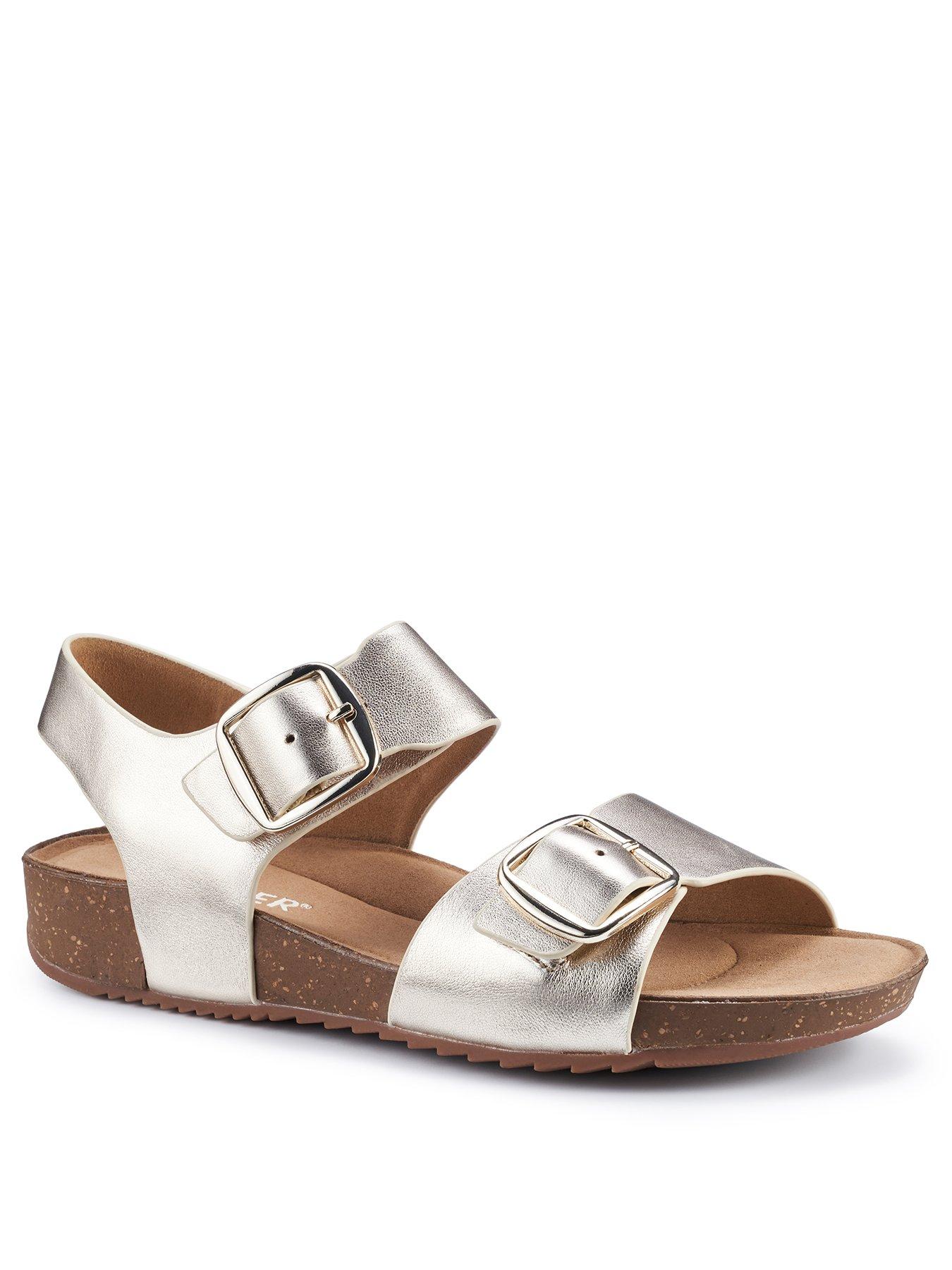 Image 2 of 4 of Hotter Tourist Ii Wide - Soft Gold
