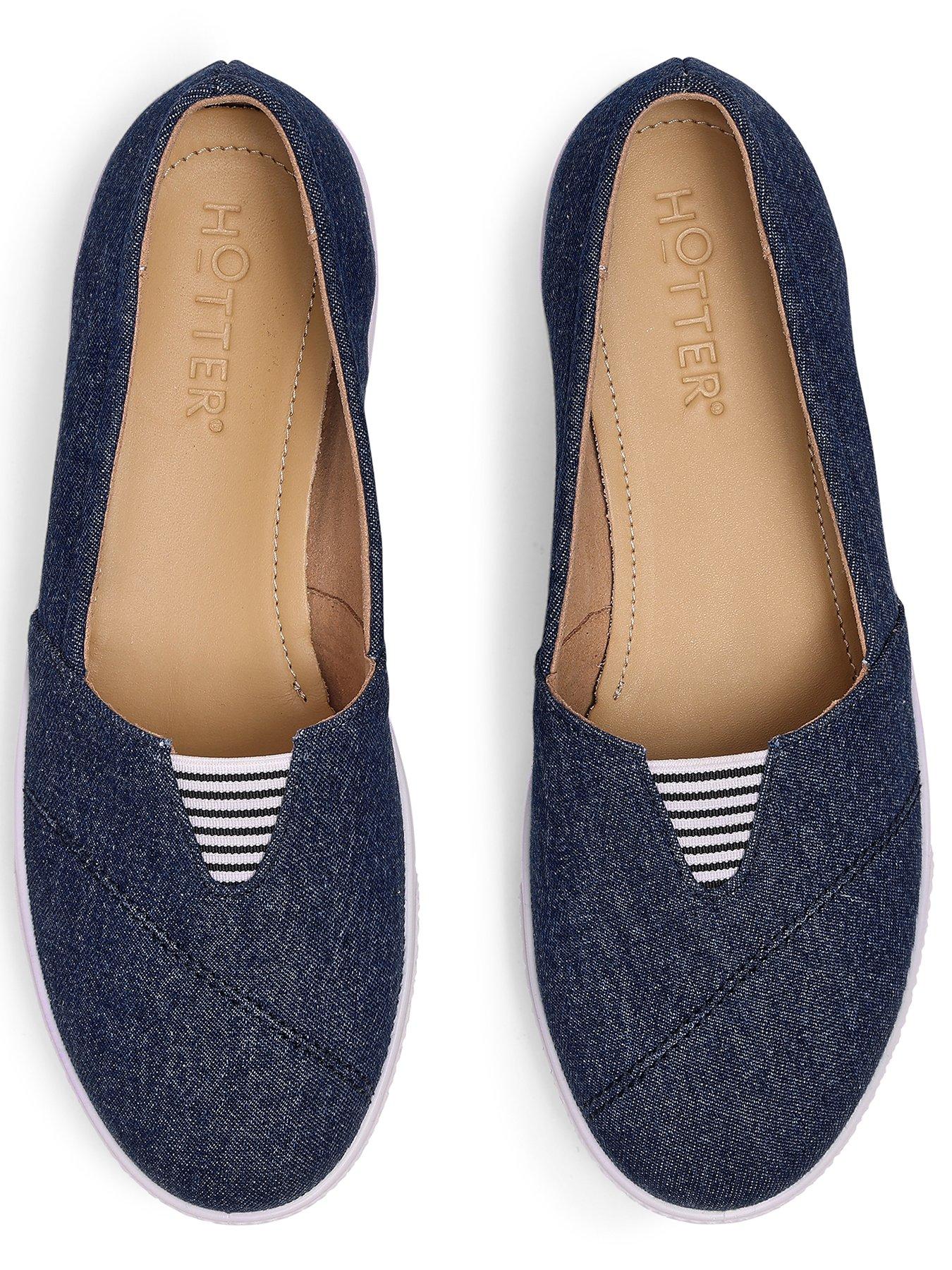 Image 4 of 5 of Hotter Laurel Wide - Denim