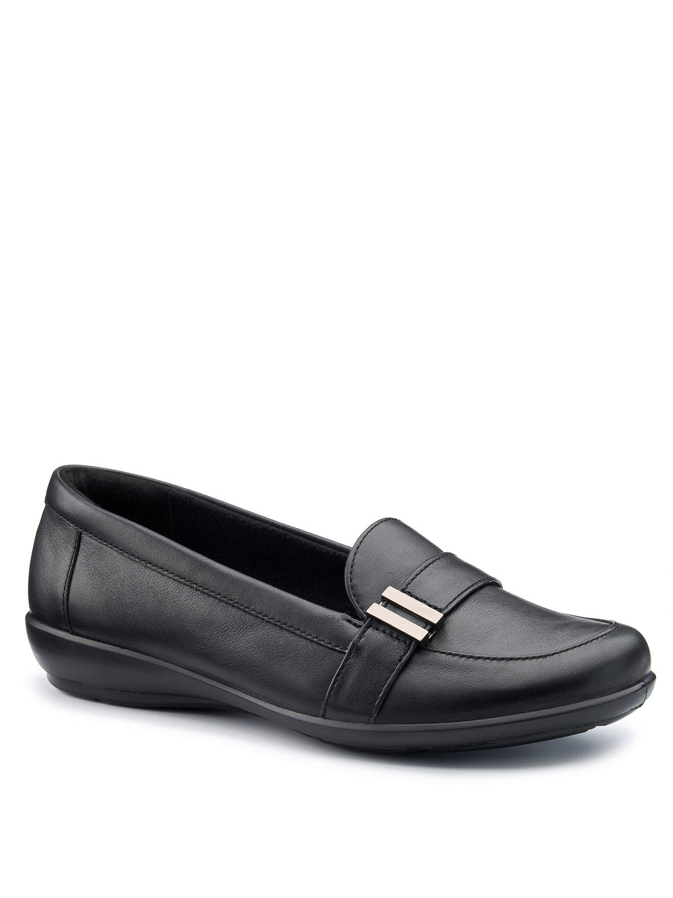  image of hotter-clay-extra-wide-black