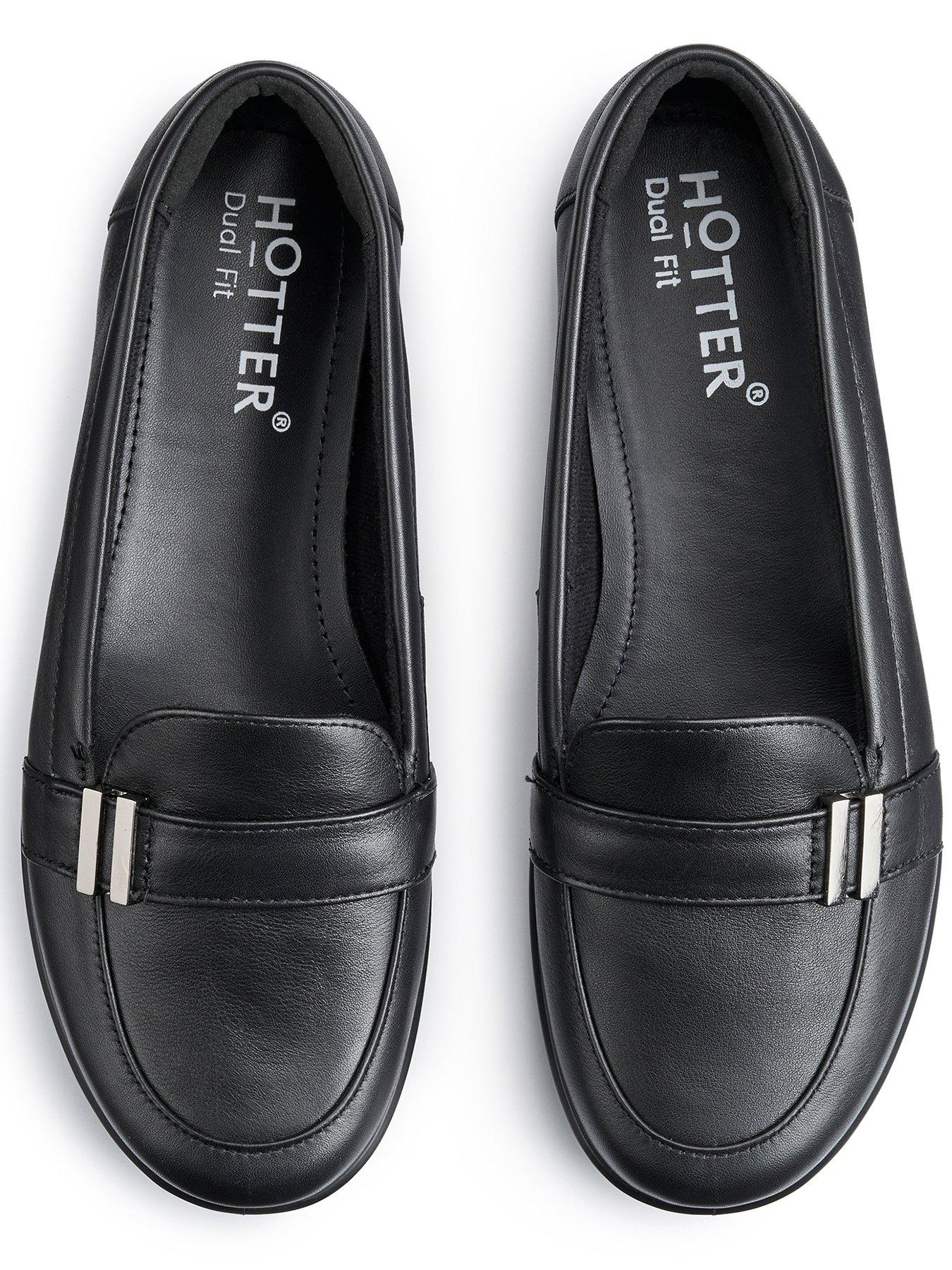  image of hotter-clay-extra-wide-black