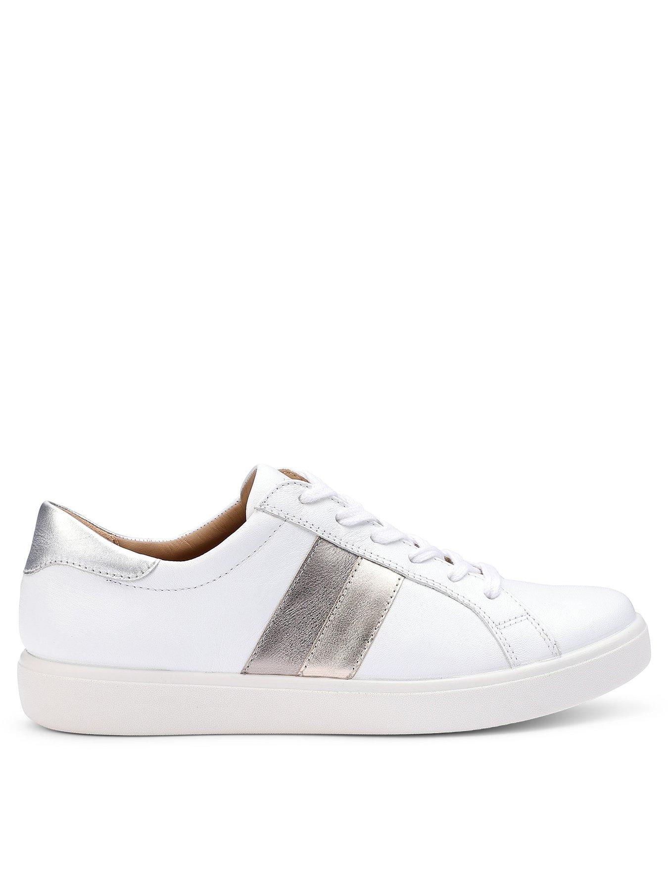 front image of hotter-switched-extra-wide-white-metallic