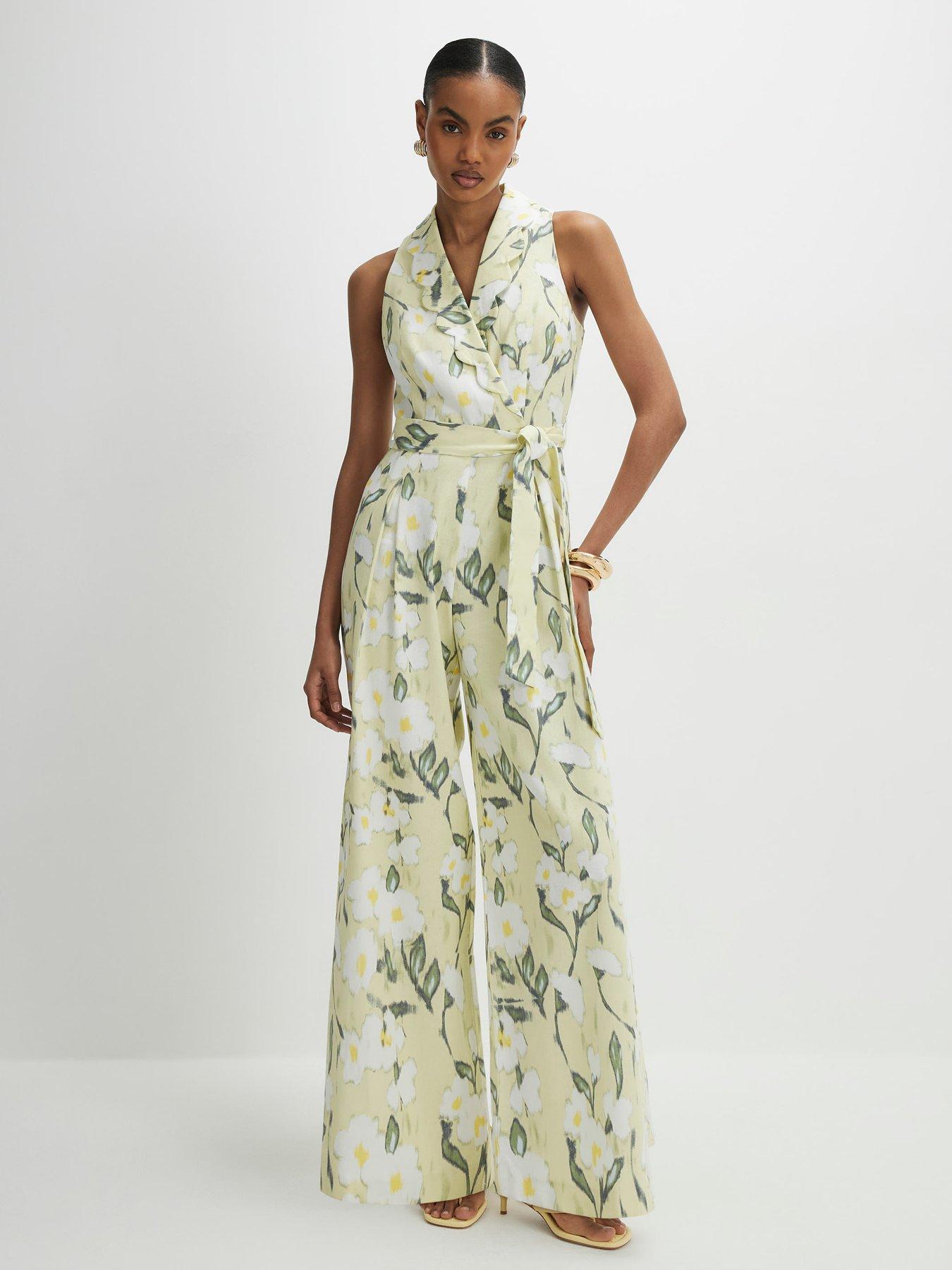 river-island-floral-scallop-linen-jumpsuit-green