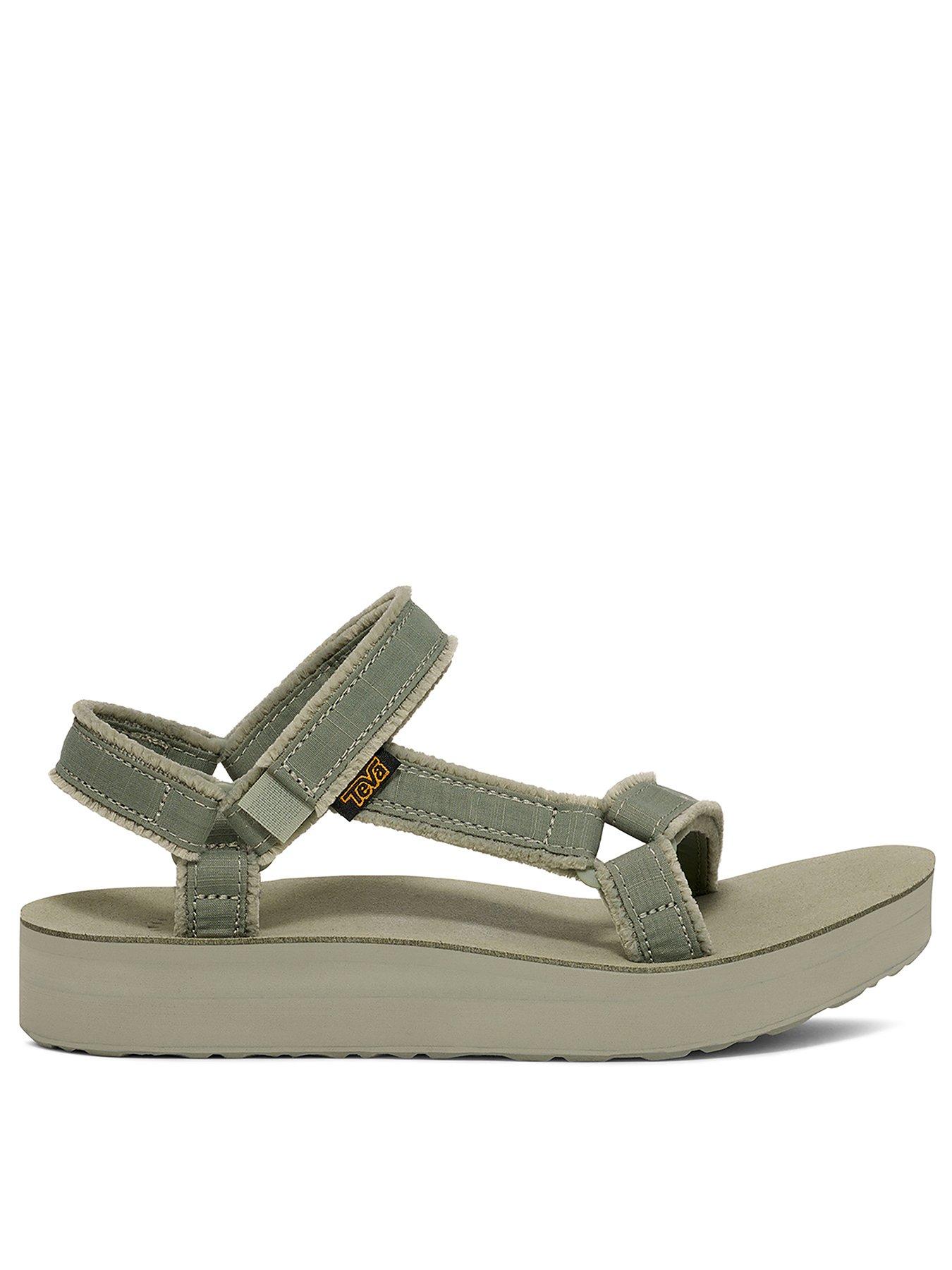Teva Midform Universal Canvas Sandals - Green