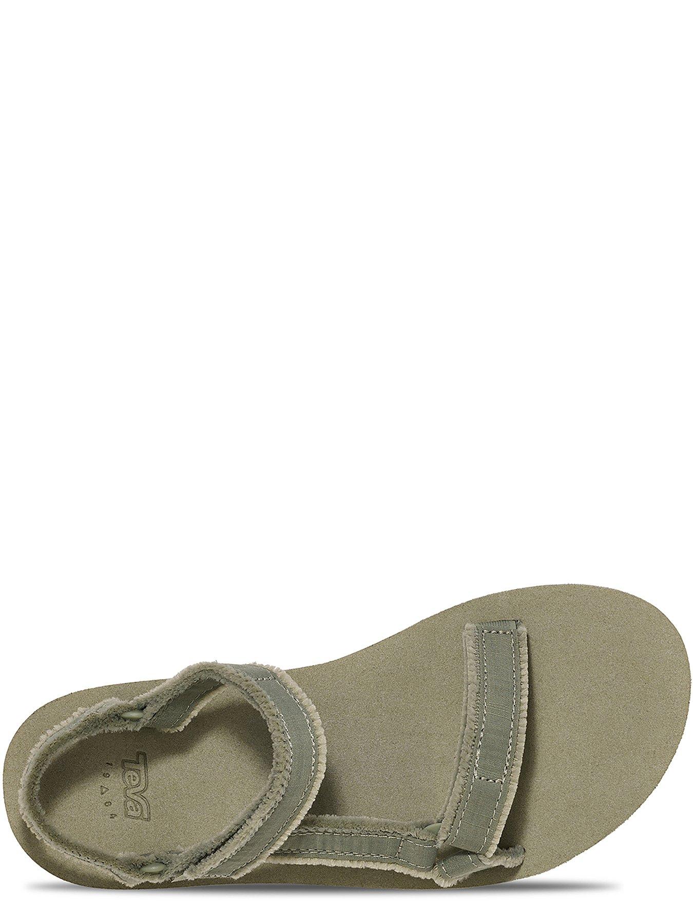 Image 4 of 6 of Teva Midform Universal Canvas Sandals - Green