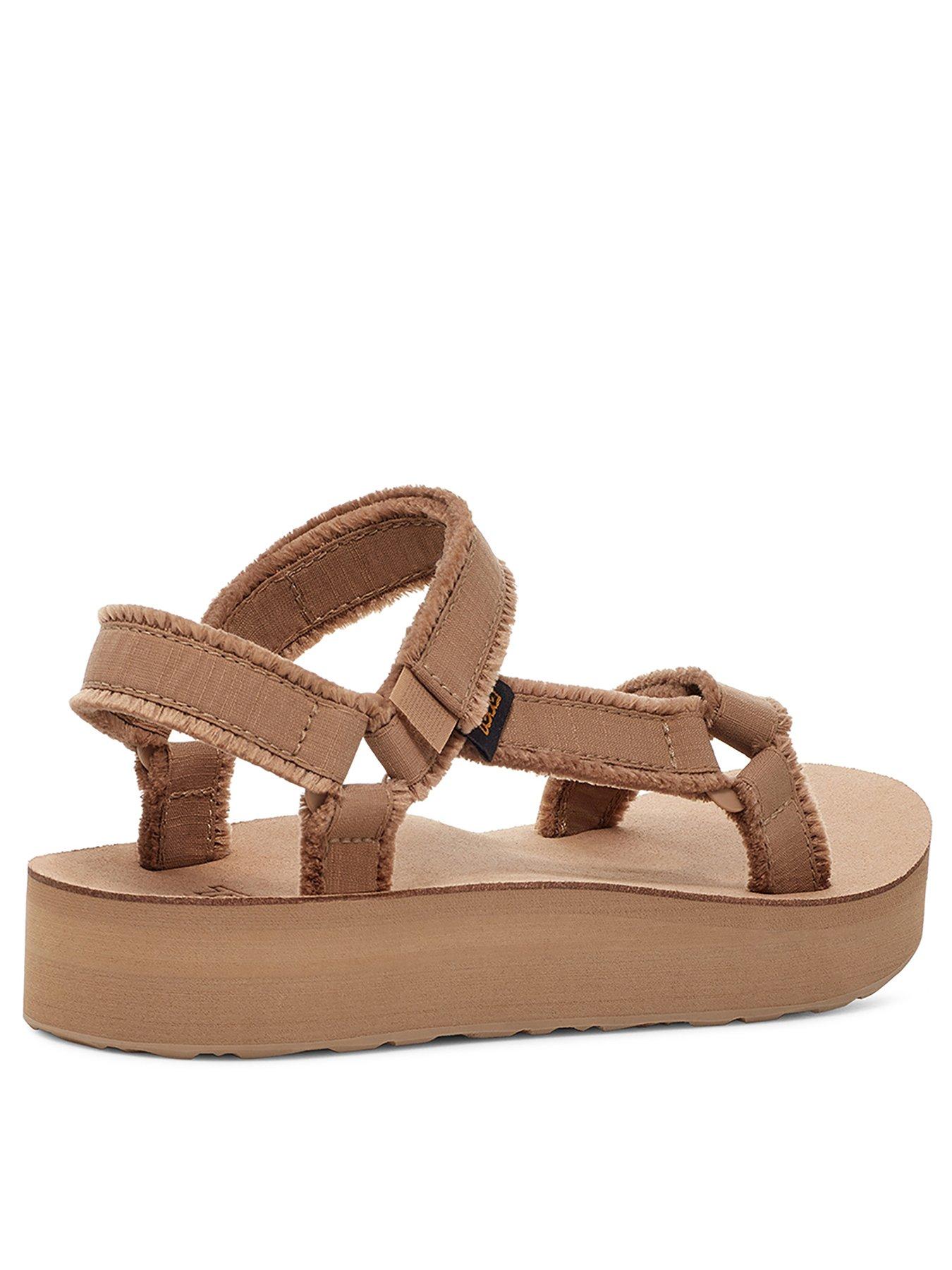 Image 3 of 6 of Teva Midform Universal Canvas Sandals - Brown