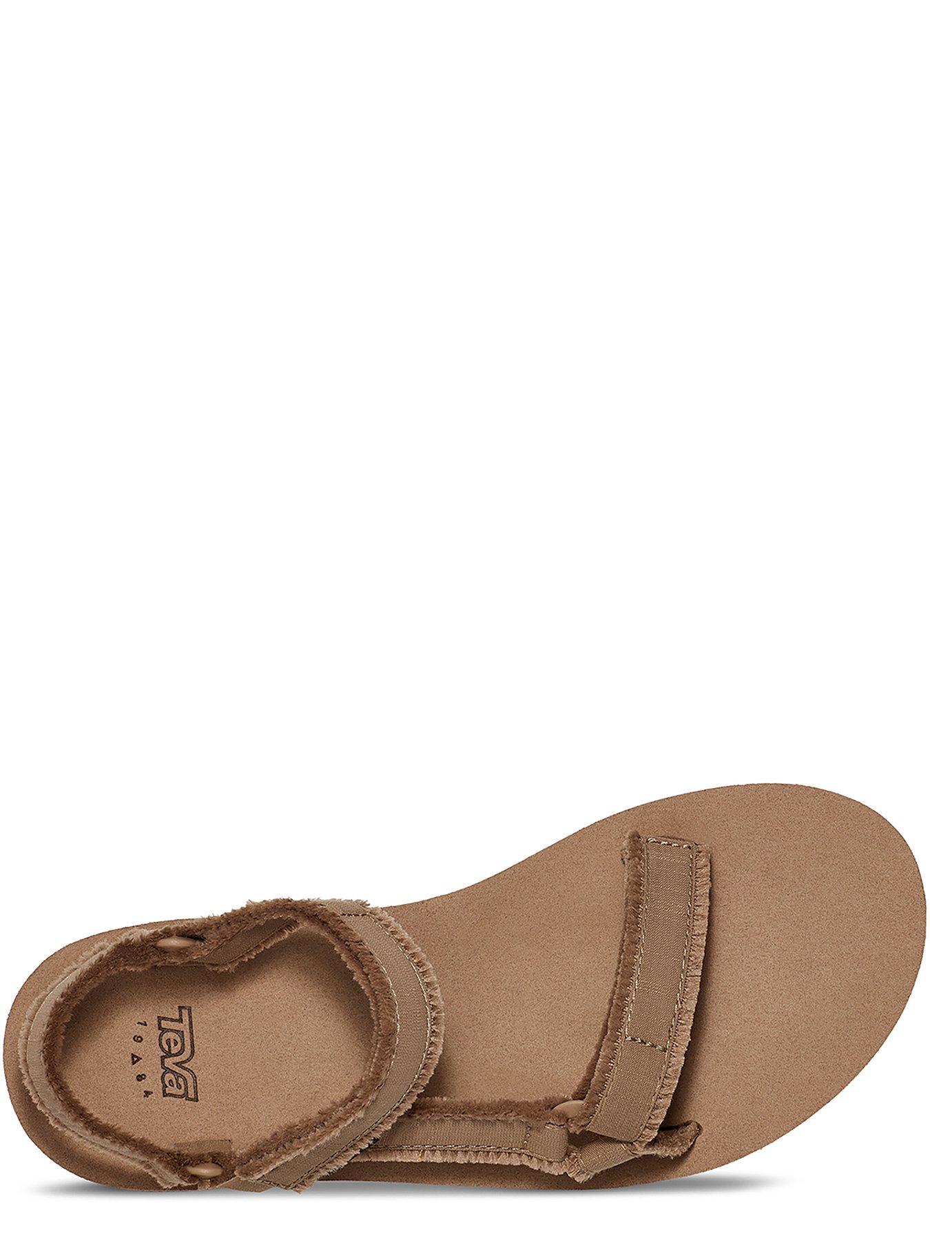 Image 4 of 6 of Teva Midform Universal Canvas Sandals - Brown