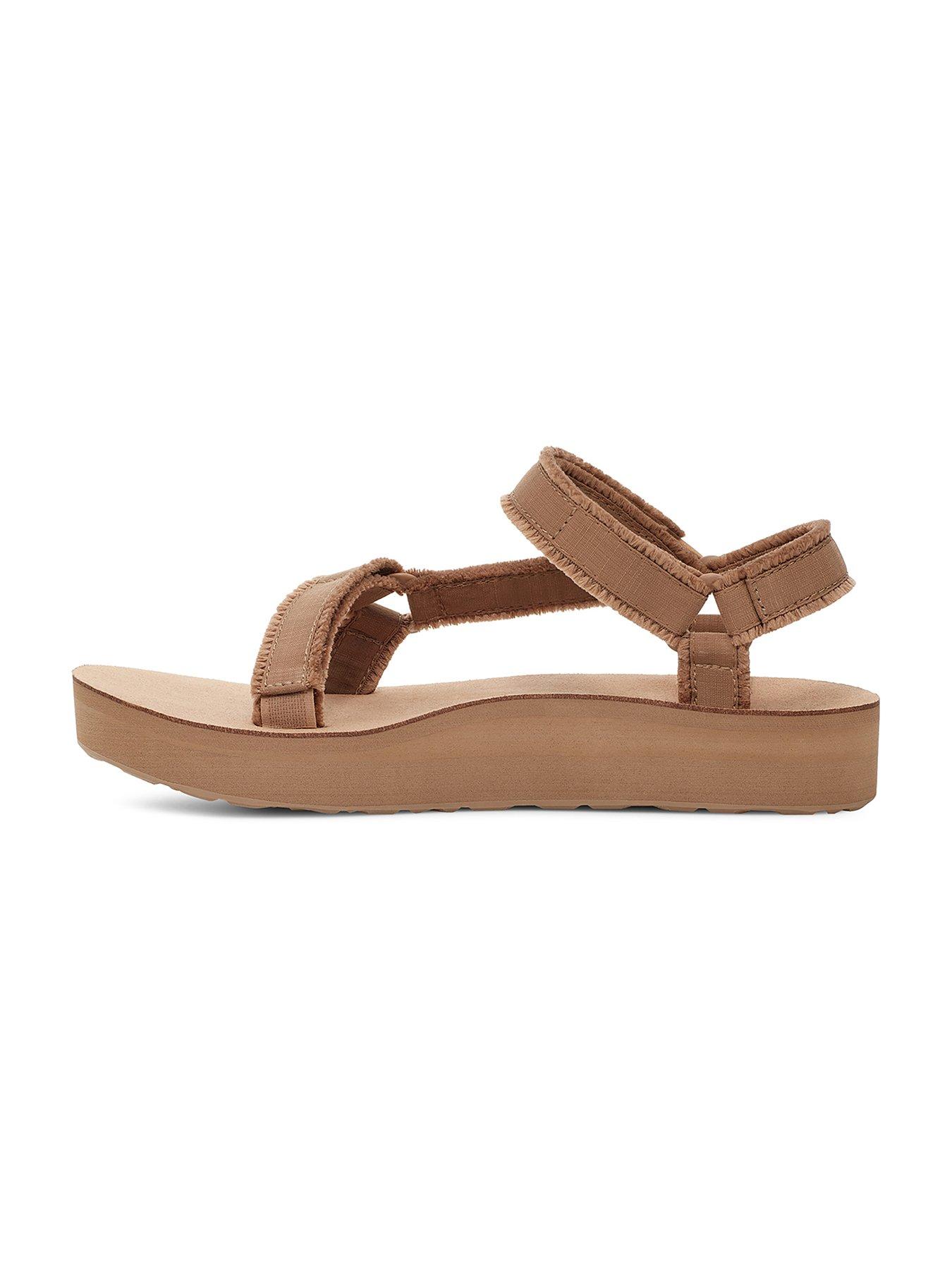Image 6 of 6 of Teva Midform Universal Canvas Sandals - Brown