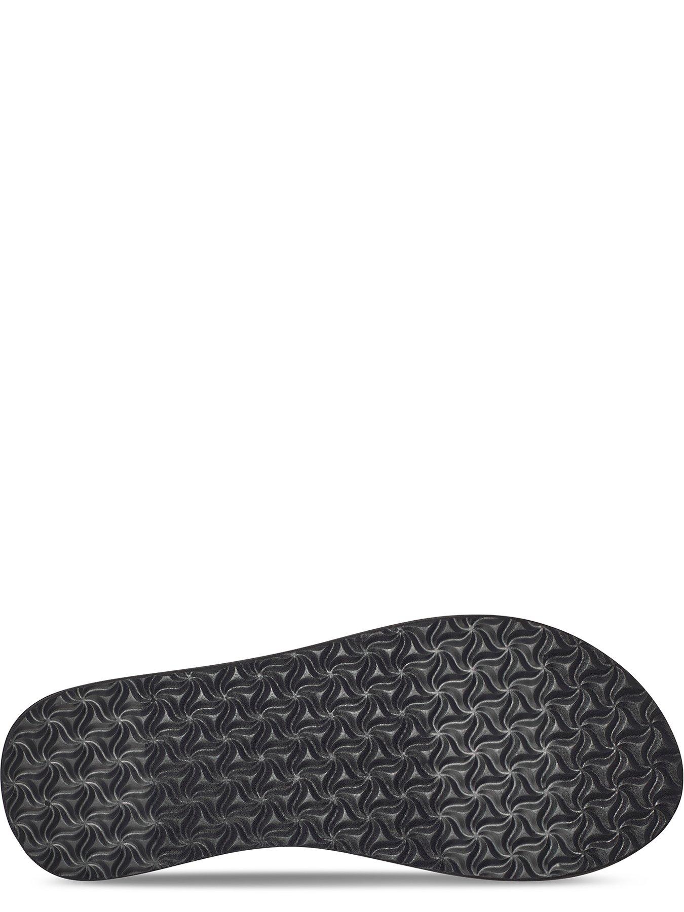  image of teva-olowahu-flat-sandals-nbsp--black